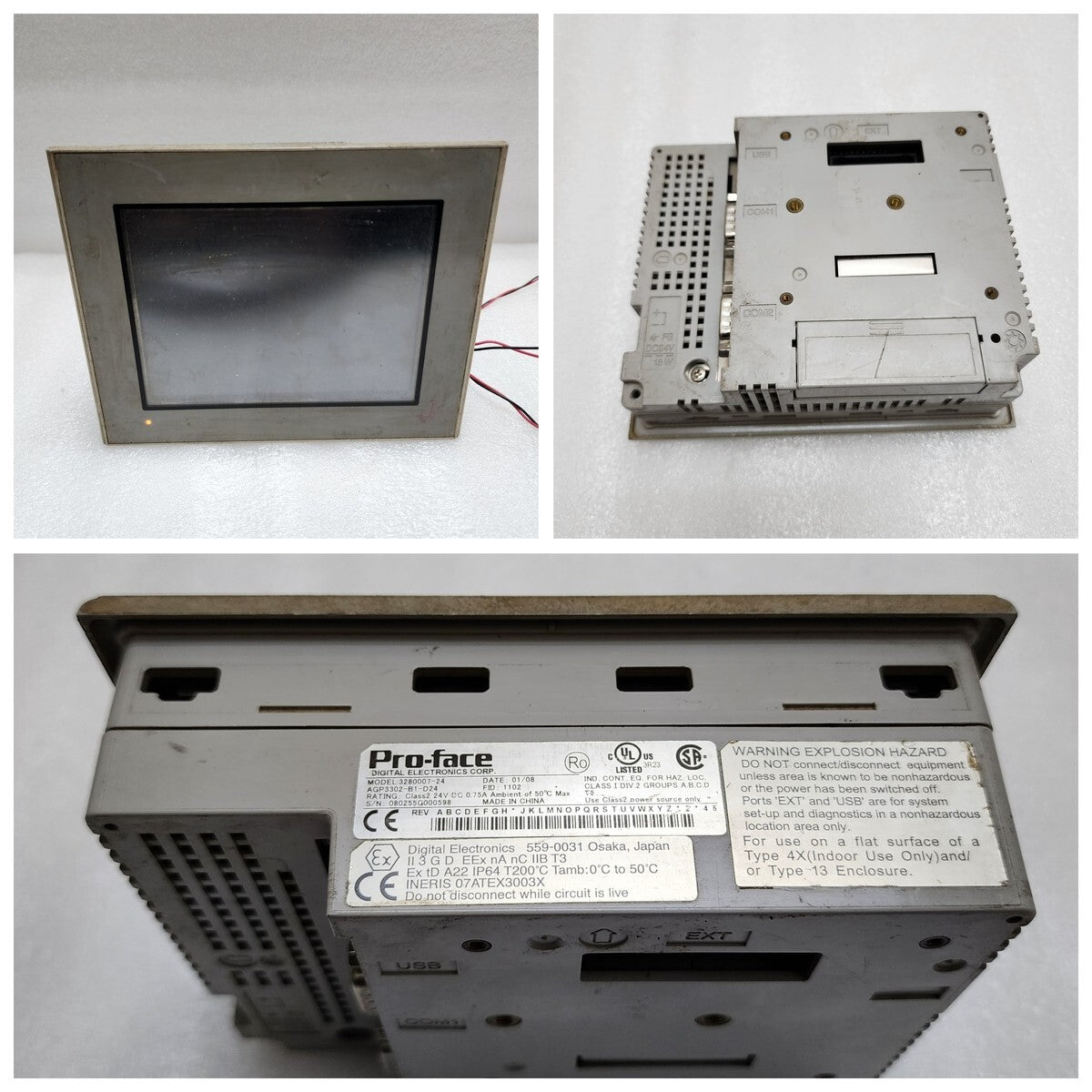 LOTS OF PROFACE ANF FUJI HMI OPERATOR PANEL NOT WORKING DAMAGED