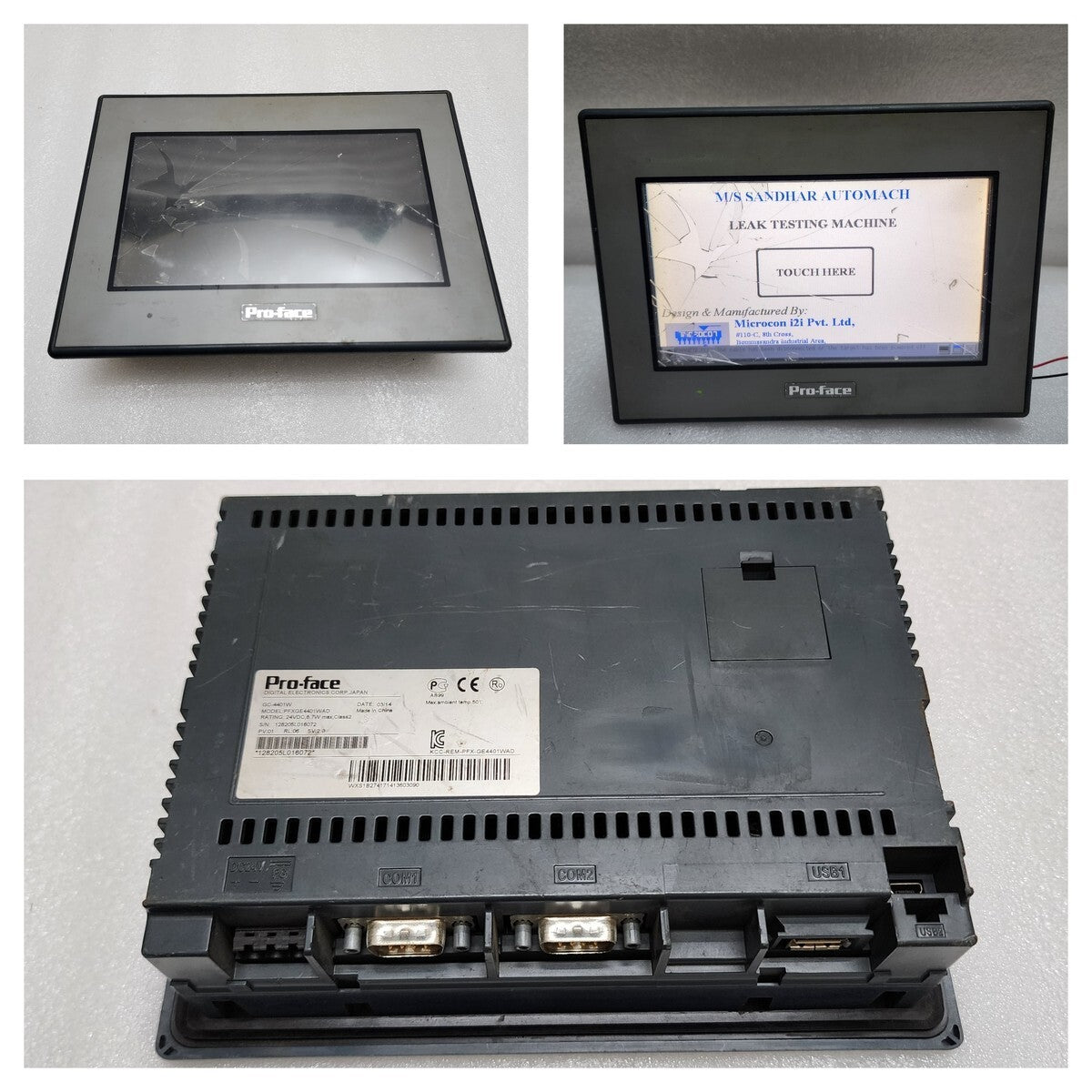 LOTS OF PROFACE ANF FUJI HMI OPERATOR PANEL NOT WORKING DAMAGED