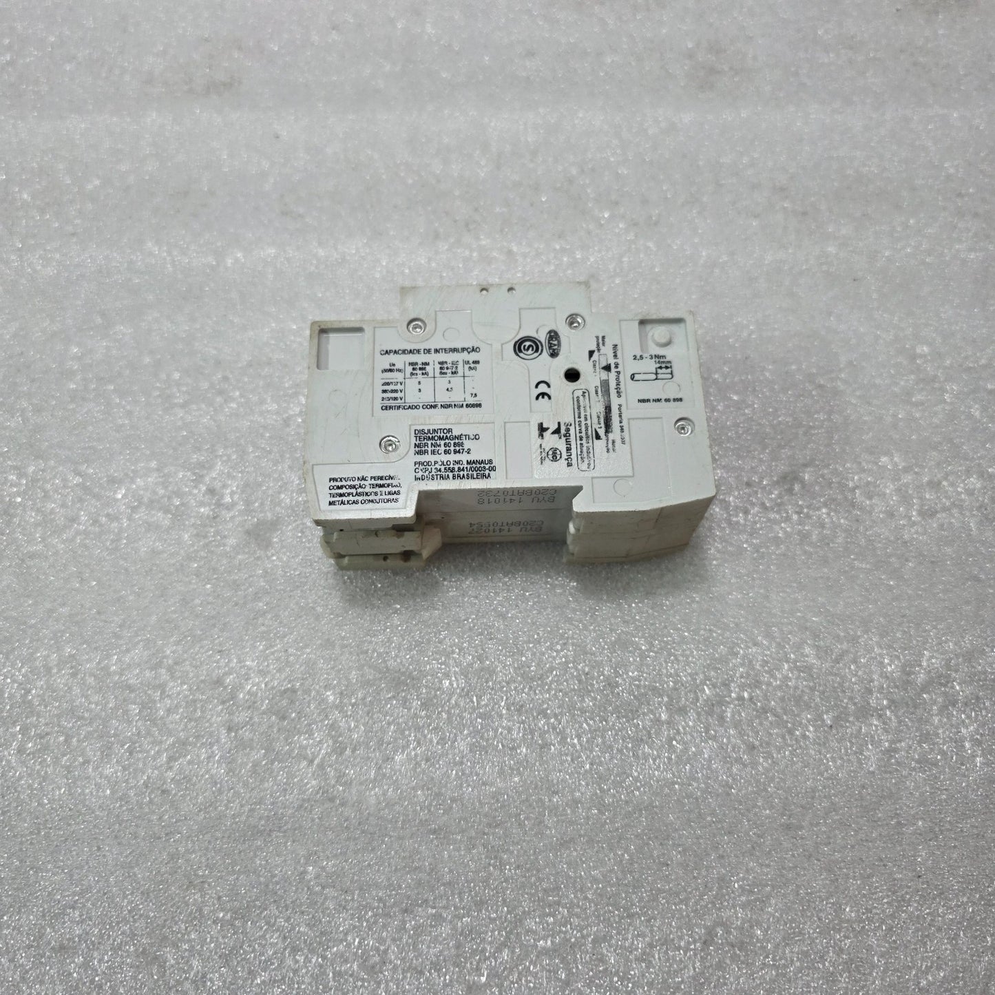 SIEMENS 5SX12 20A 2-POLE TYPE C MCB 380V 440V 3kA INDUSTRIAL CIRCUIT BREAKER