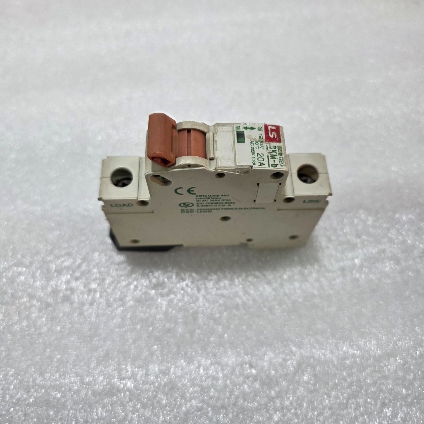 LS LSIS BKM-B 20A 1-POLE MCB AC 220V 10kA INDUSTRIAL CIRCUIT BREAKER