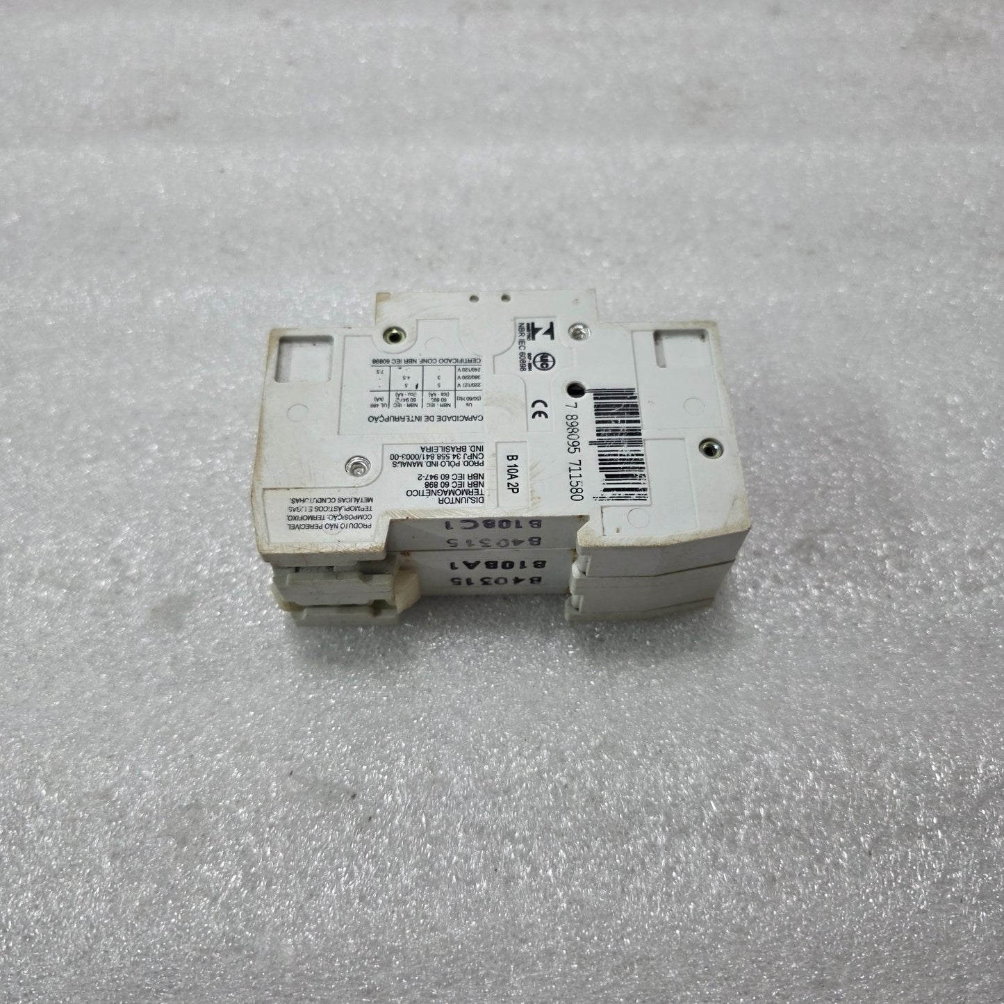 SIEMENS 5SX12 10A 2-POLE TYPE B MCB 380V 440V 3kA INDUSTRIAL CIRCUIT BREAKER