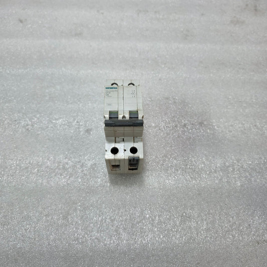 SIEMENS 5SL6206-7RC 6A 2-POLE TYPE C MCB 415V 7.5kA INDUSTRIAL CIRCUIT BREAKER