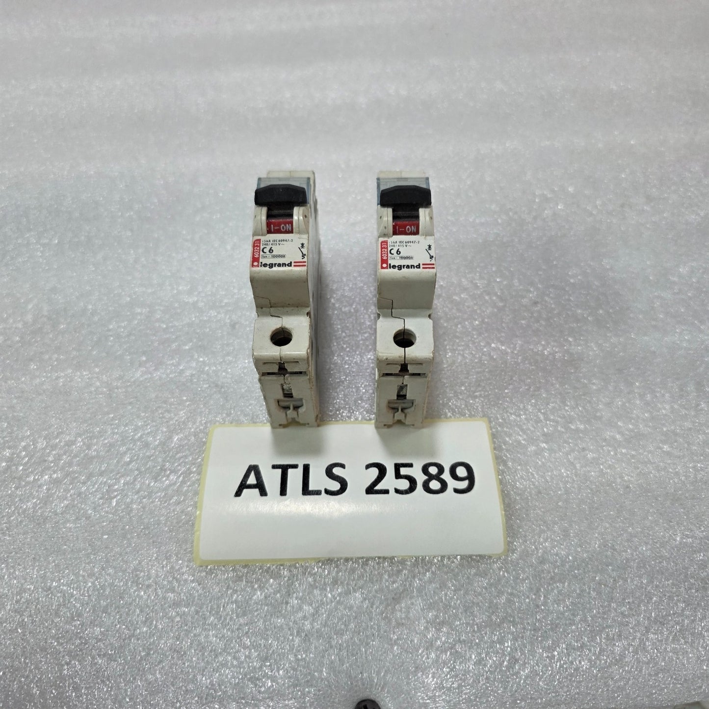 LEGRAND 603231 6A 1-POLE TYPE C MCB 240V 415V 10kA INDUSTRIAL CIRCUIT BREAKER