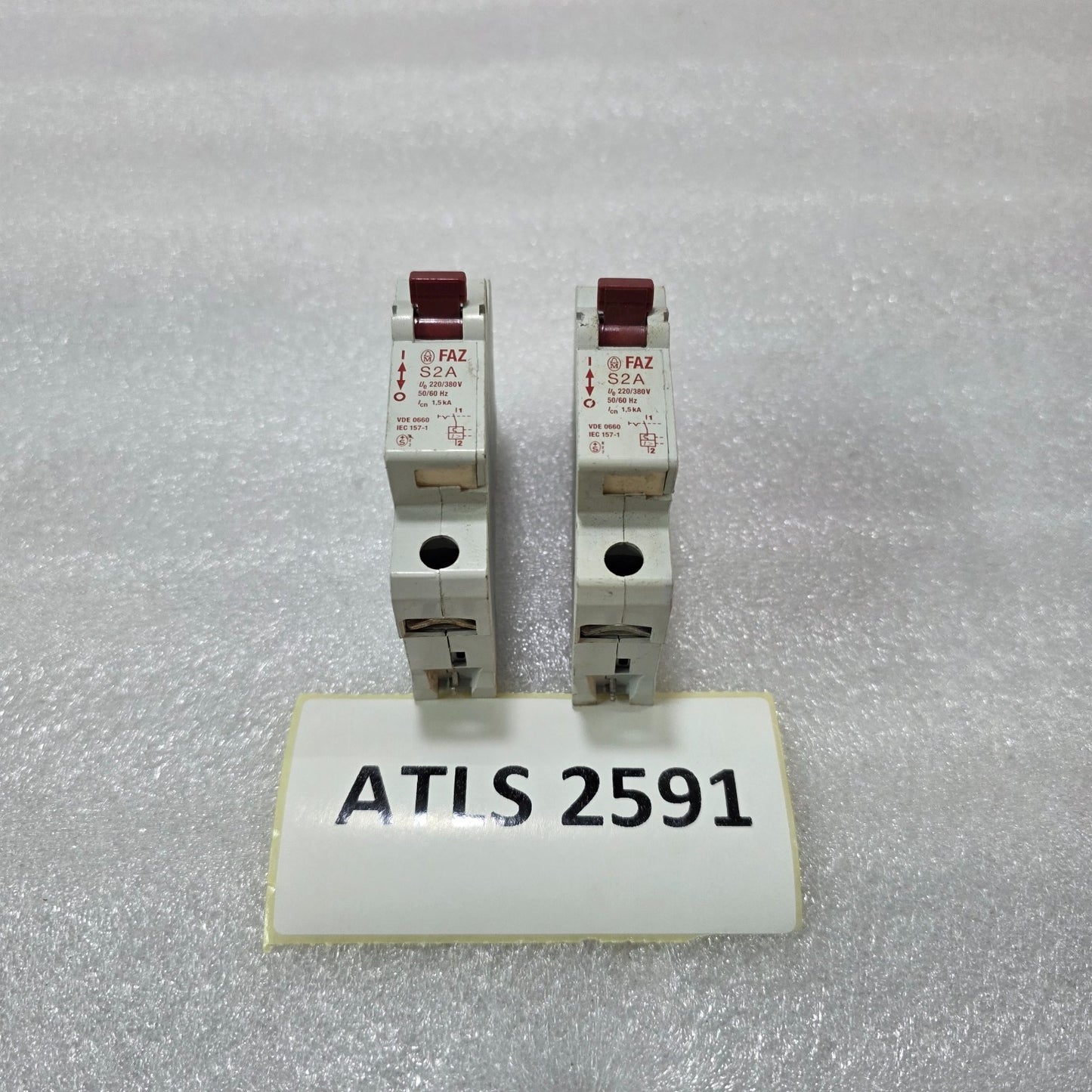 KLÖCKNER-MOELLER FAZ-S2A 2A 1-POLE MCB 220V 380V 1.5kA VDE INDUSTRIAL CIRCUIT BR