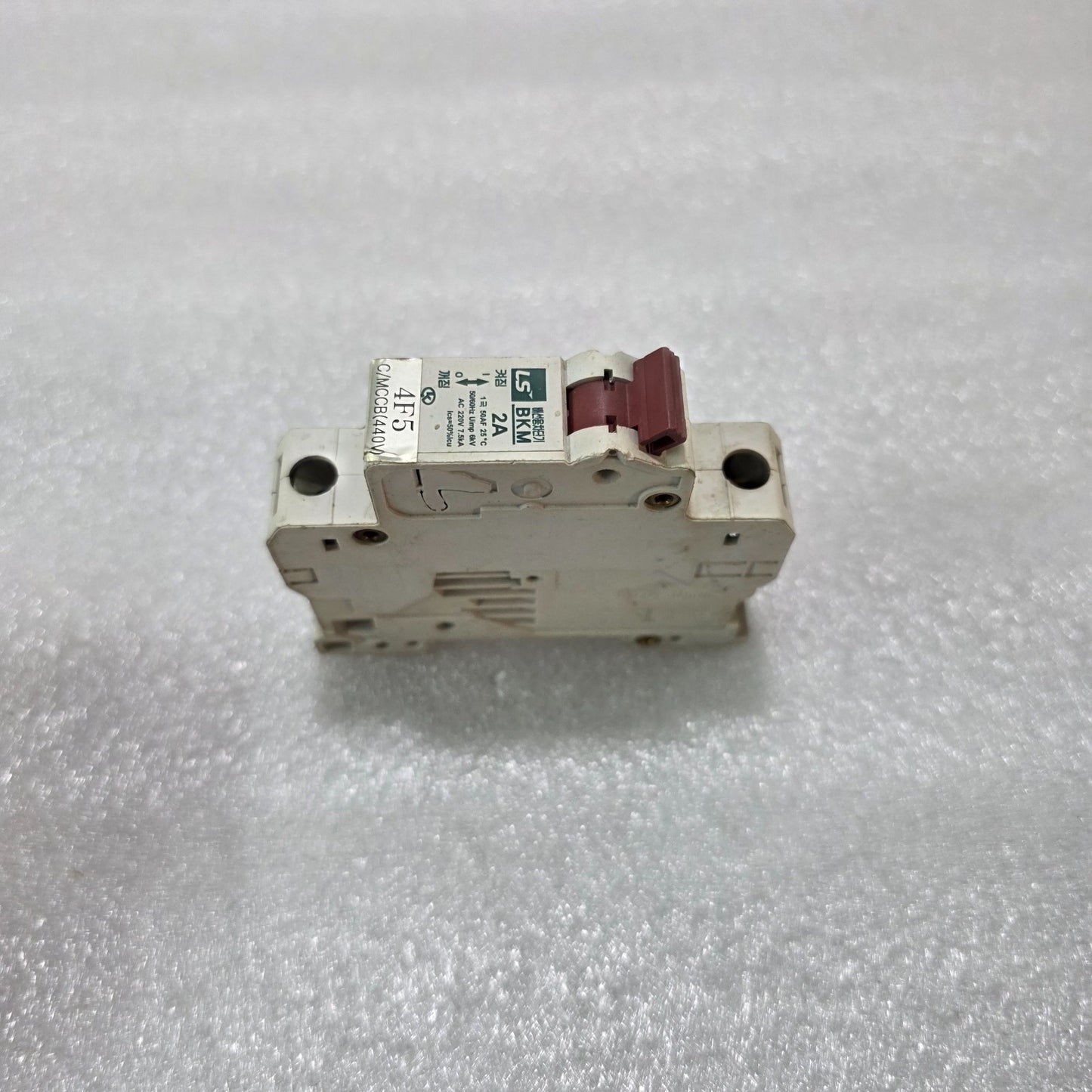 LS LSIS BKM 2A 1-POLE MCB AC 220V 7.5kA 50AF INDUSTRIAL CIRCUIT BREAKER