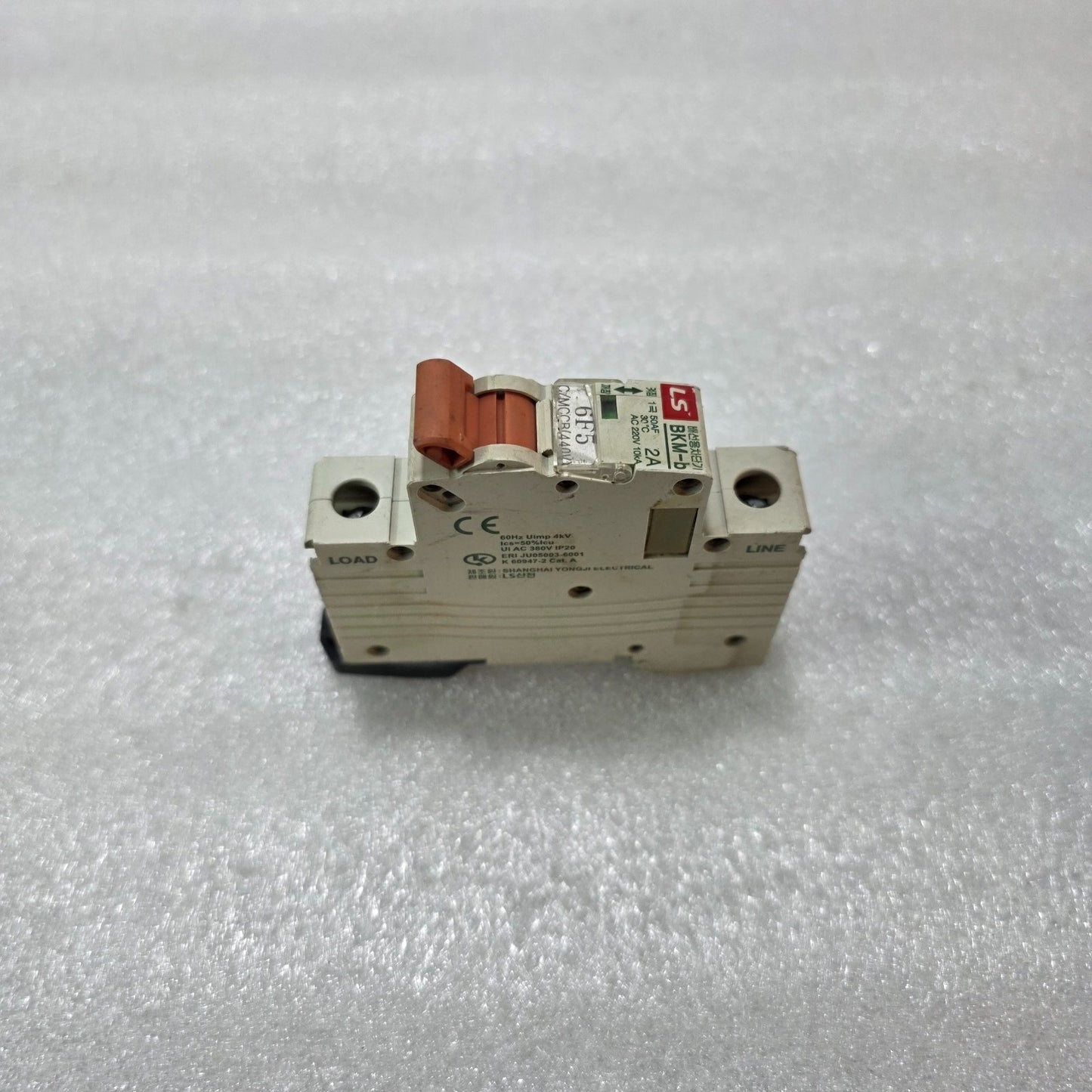 LS LSIS BKM-B 2A 1-POLE MCB AC 220V 10kA 50AF INDUSTRIAL CIRCUIT BREAKER
