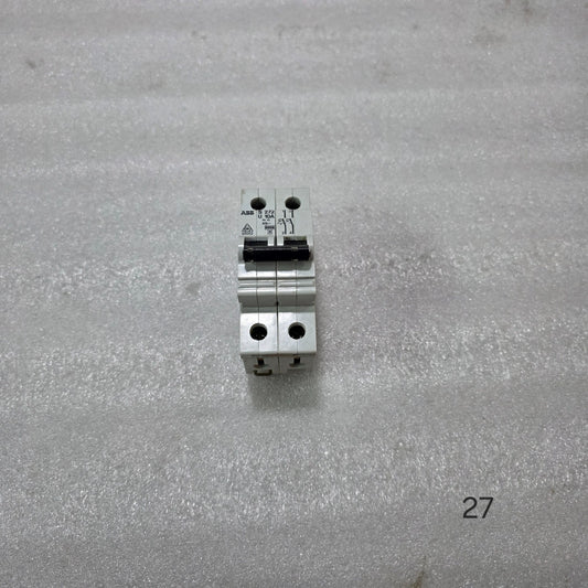 ABB STOTZ-KONTAKT S272-U10 10A 2-POLE TYPE U MCB 415V 6kA INDUSTRIAL CIRCUIT BRE