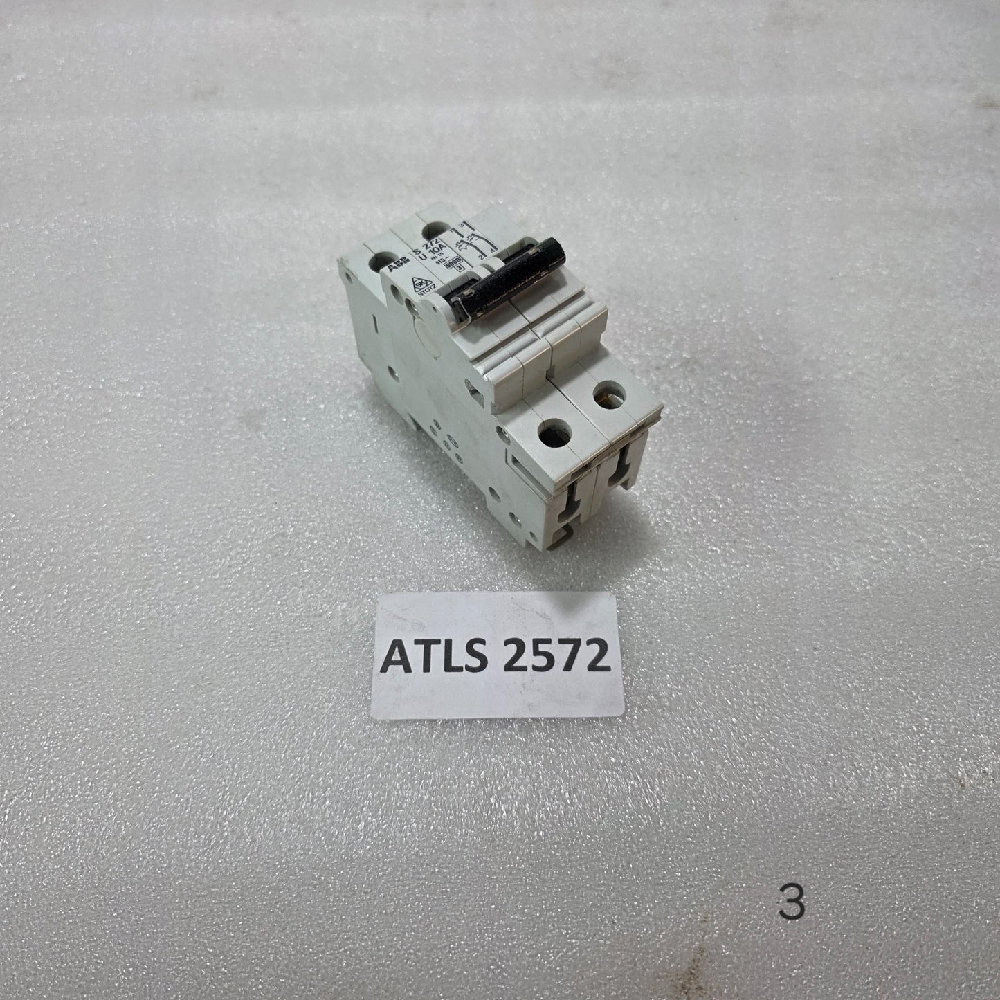 ABB STOTZ-KONTAKT S272-U10 10A 2-POLE TYPE U MCB 415V 6kA INDUSTRIAL CIRCUIT BRE
