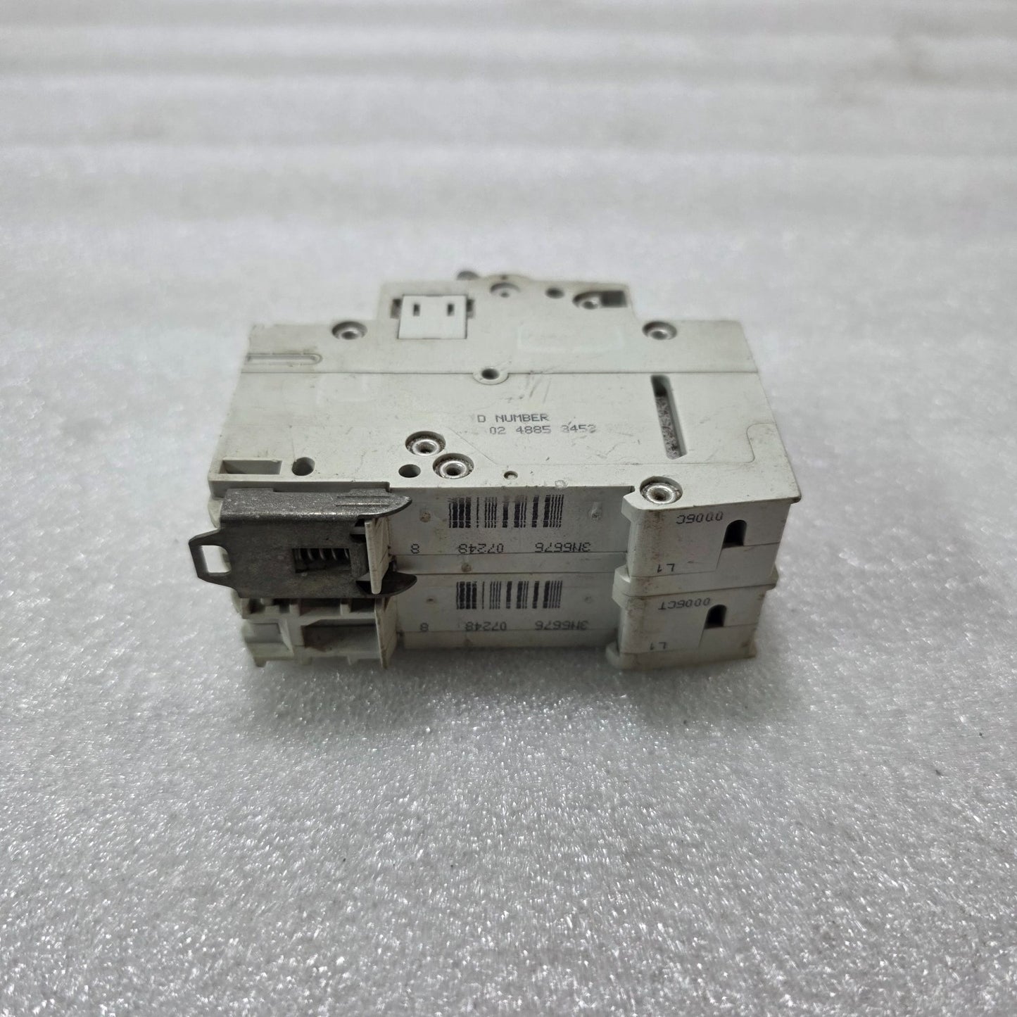 HAGER NC206N 6A 2-POLE TYPE C MCB 10kA INDUSTRIAL CIRCUIT BREAKER