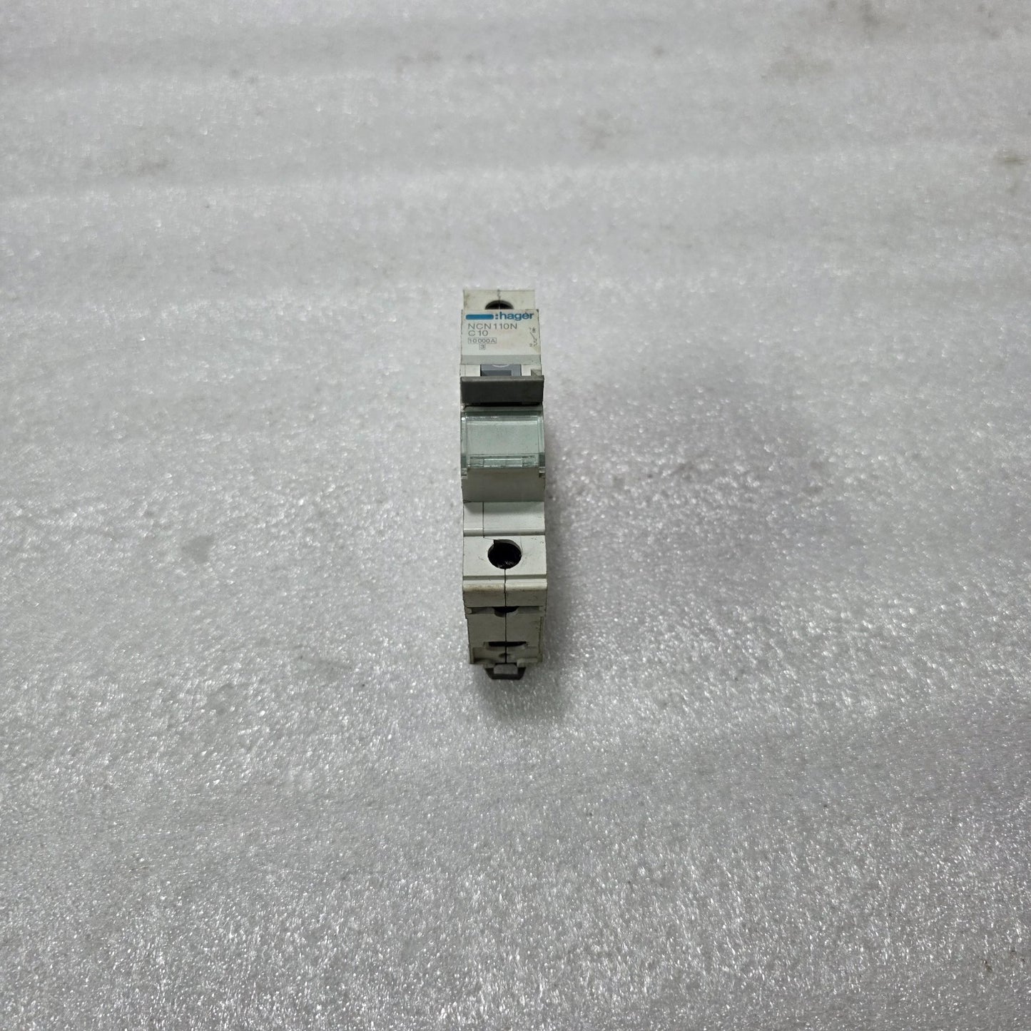 HAGER NCN110N 10A 1-POLE TYPE C MCB 10kA INDUSTRIAL CIRCUIT BREAKER