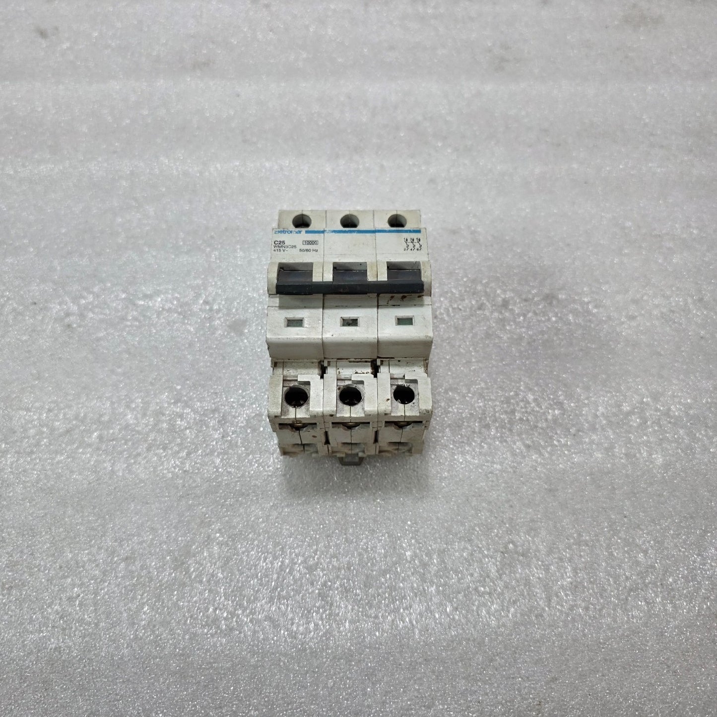 ELETROMAR WMN3C25 25A 3-POLE TYPE C MCB 415V 10kA INDUSTRIAL CIRCUIT BREAKER
