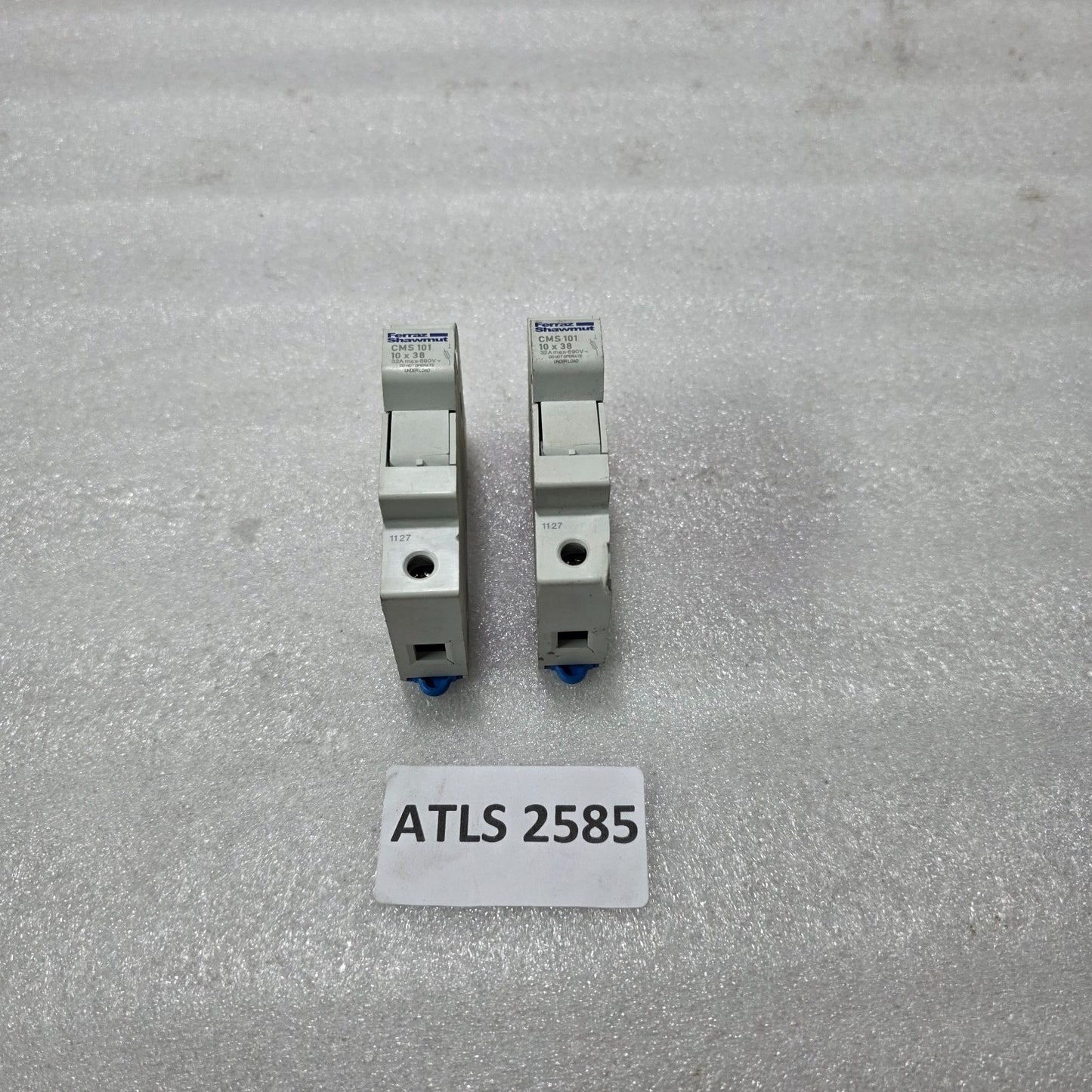 FERRAZ SHAWMUT CMS101 1-POLE FUSE HOLDER 690V 32A 10x38mm DIN RAIL INDUSTRIAL