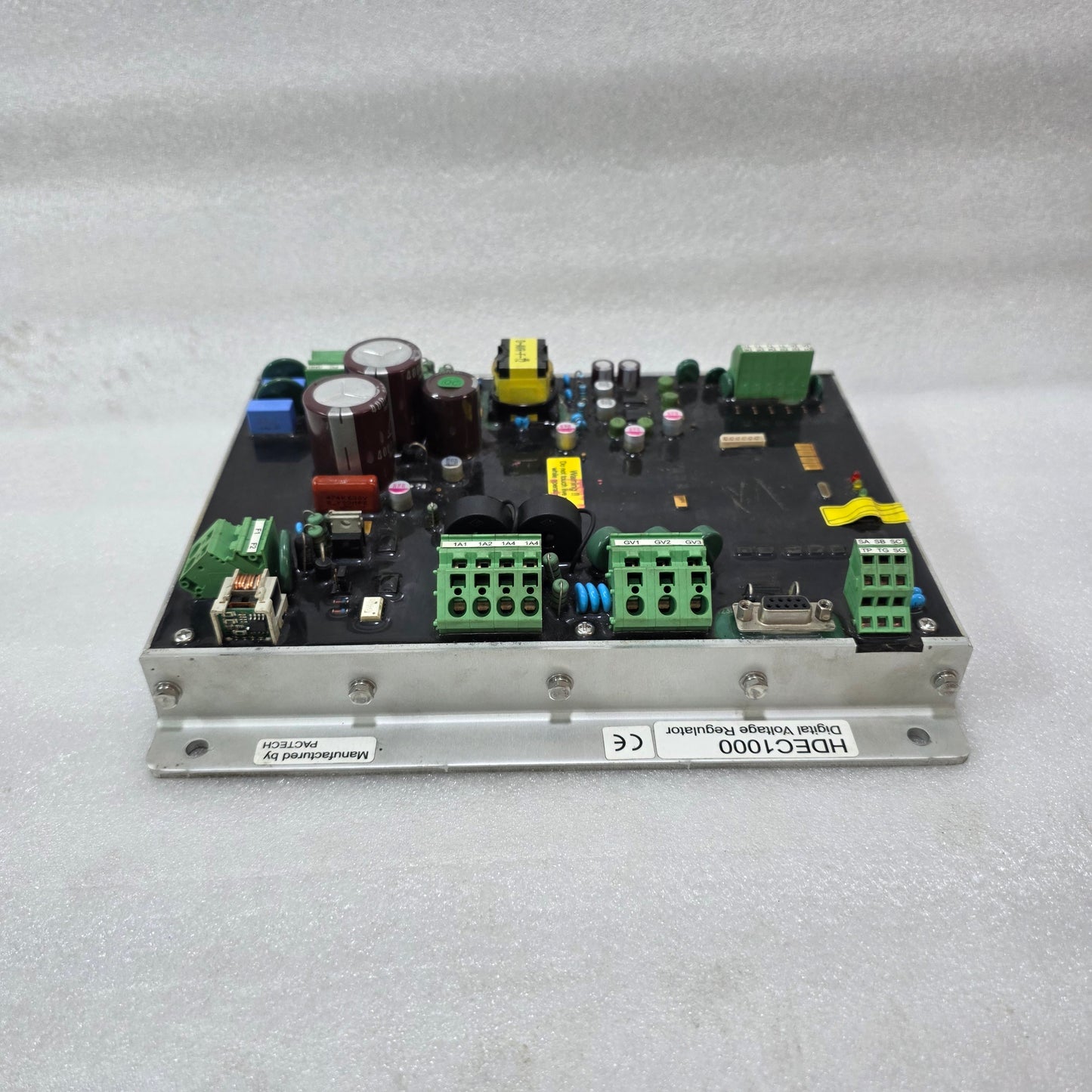 HYUNDAI ELECTRIC HDEC1000 DIGITAL VOLTAGE REGULATOR DVR 460VAC P2202-HDEC1000-VS4-G#12