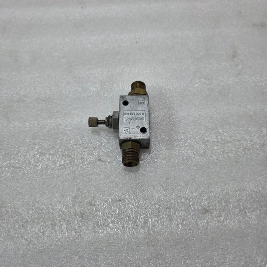 WABCO 5341080000 PNEUMATIC FLOW CONTROL VALVE WITH CHECK VALVE ONE-WAY FLOW REST