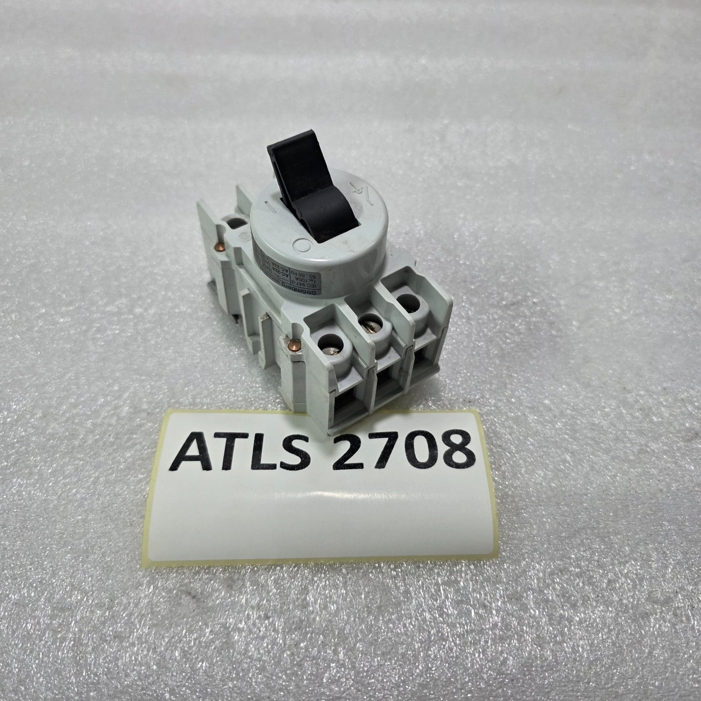STRÖMBERG OETL 80C1 3P 100A 500V ROTARY LOAD BREAK SWITCH DISCONNECTOR IEC947-3