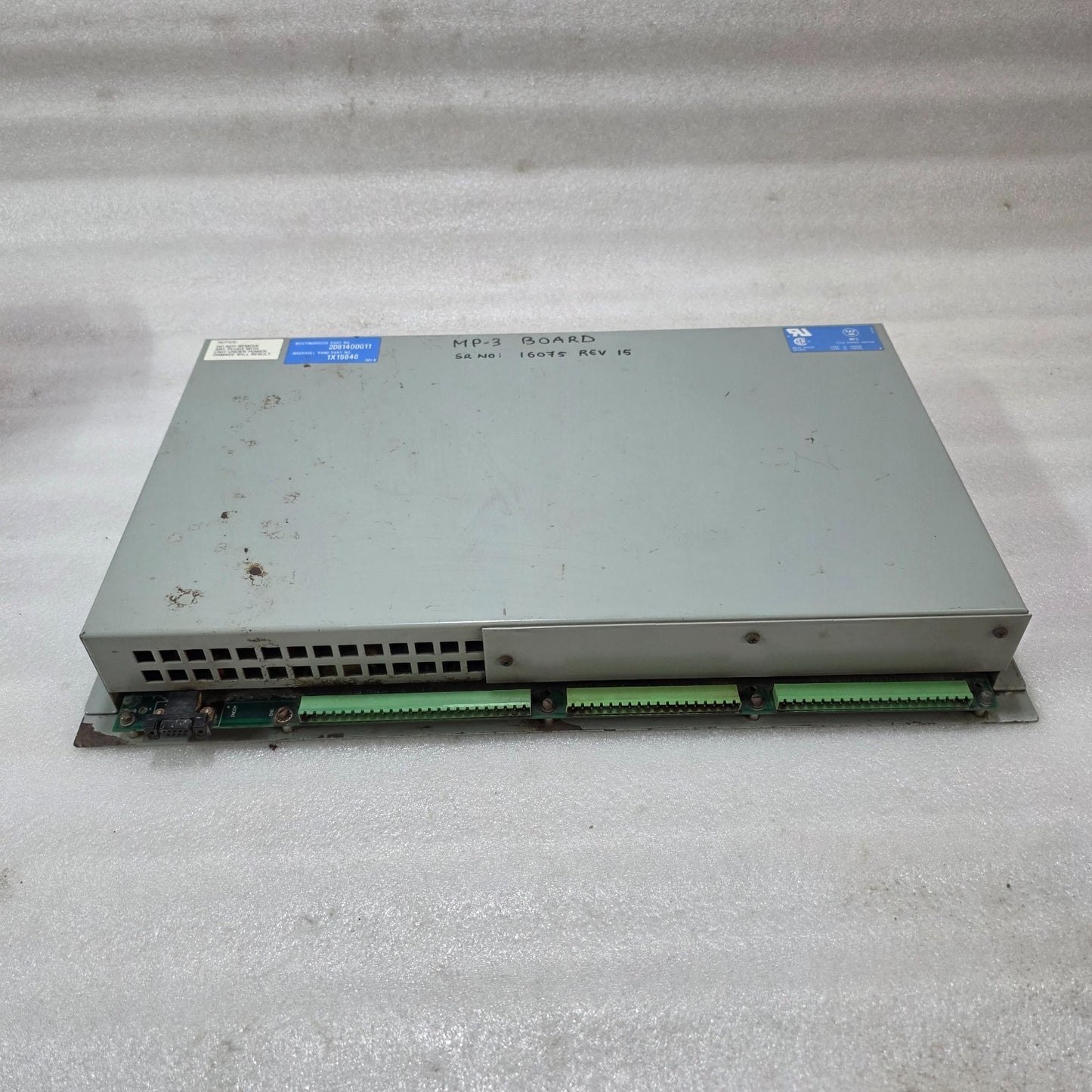 WESTINGHOUSE MP-3 MICROPROCESSOR CONTROL BOARD 2D81400G11 1X15846 REV B