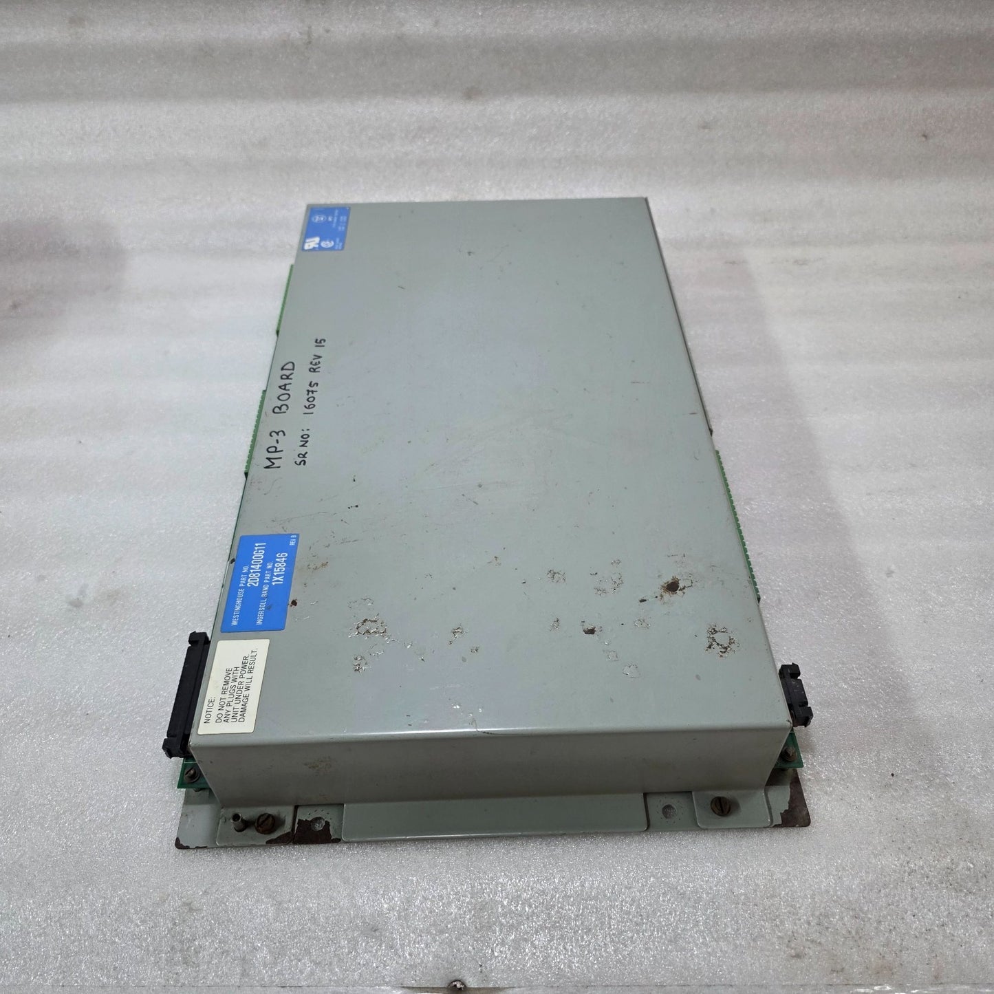 WESTINGHOUSE MP-3 MICROPROCESSOR CONTROL BOARD 2D81400G11 1X15846 REV B