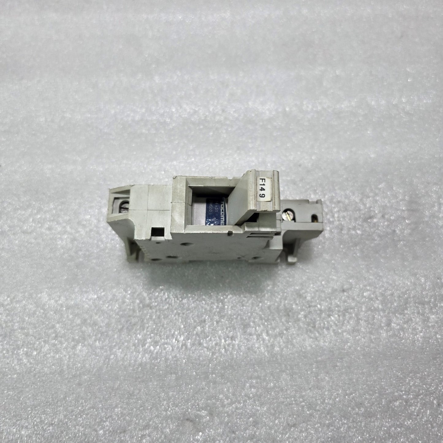 SOCOMEC RMS50 1P 50A 690V 14X51MM FUSE SWITCH DISCONNECTOR DIN RAIL