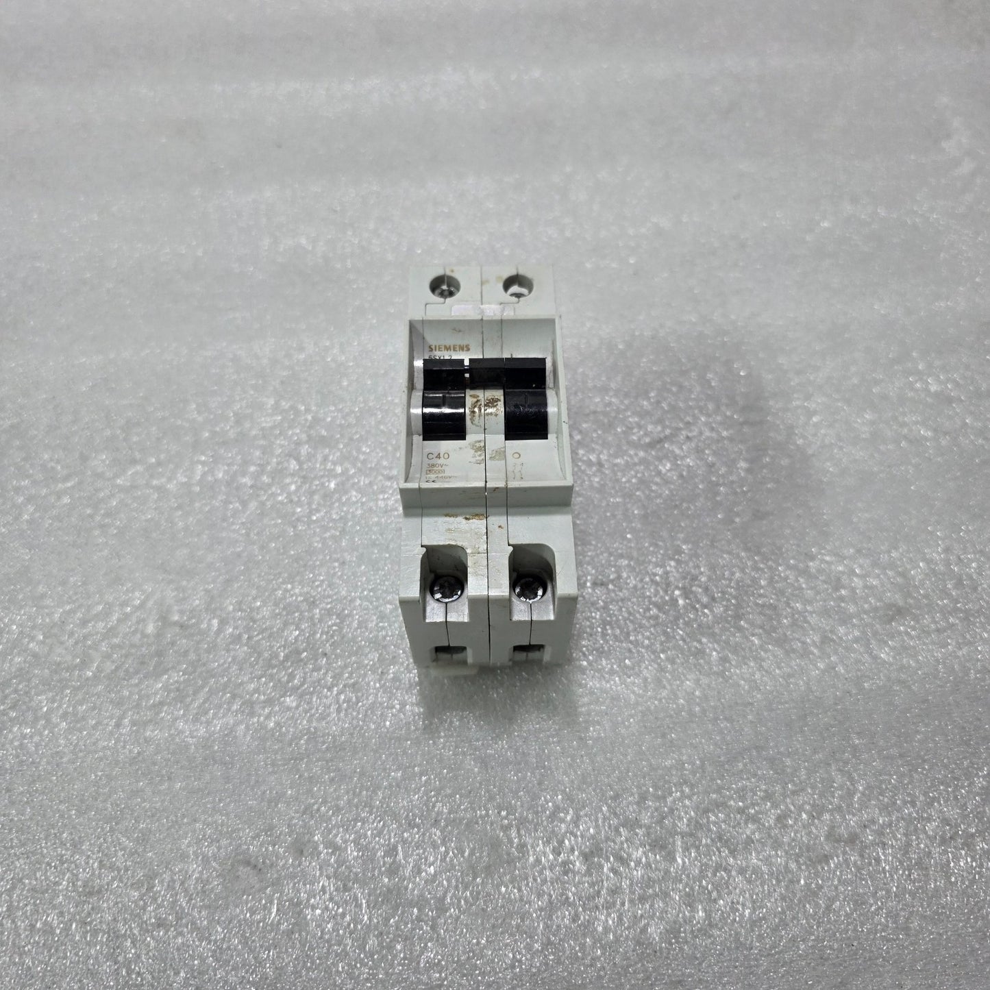 SIEMENS 5SX12 C40 2P 40A TYPE C 380V 3KA MCB MINIATURE CIRCUIT BREAKER