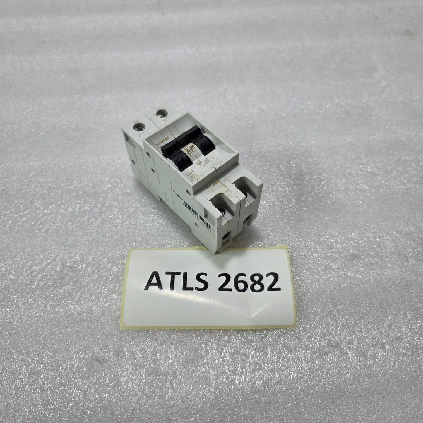 SIEMENS 5SX12 C40 2P 40A TYPE C 380V 3KA MCB MINIATURE CIRCUIT BREAKER