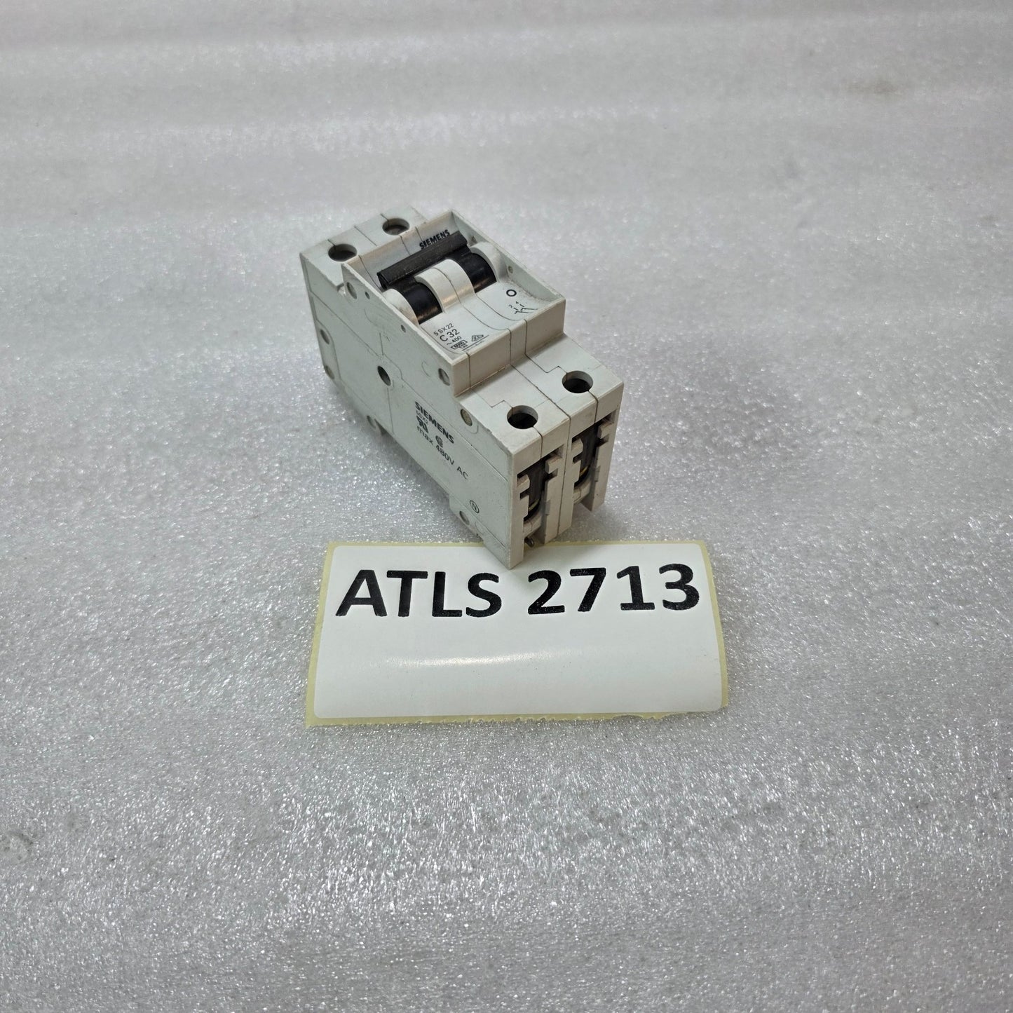 SIEMENS 5SX22 2P 32A CURVE C 400V 6KA MCB CIRCUIT BREAKER