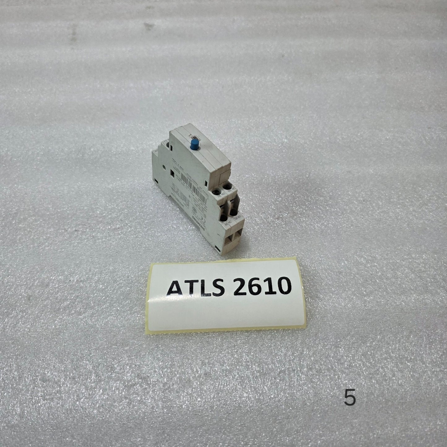 SIEMENS 3RV1921-1M AUXILIARY CONTACT BLOCK 2NO+2NC FOR 3RV1 MOTOR STARTER 690V