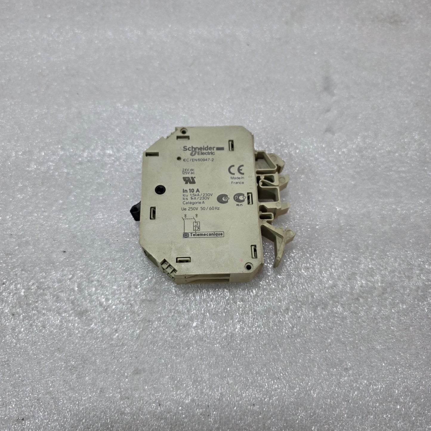 S ELECTRIC TELEMECANIQUE GB2CD16 2P 10A 250V MOTOR CIRCUIT BREAKER