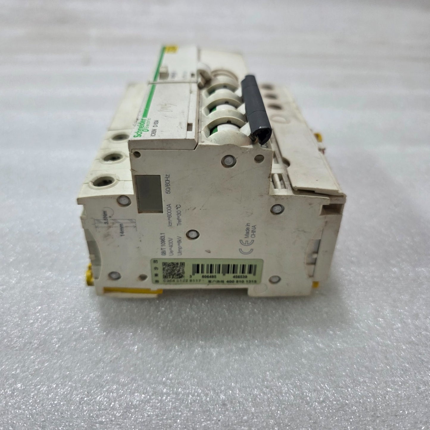 S ELECTRIC IC65N D63A 3P MCB WITH VIGI IC65 ELE 30MA RCD ADD-ON COMBINED UNIT