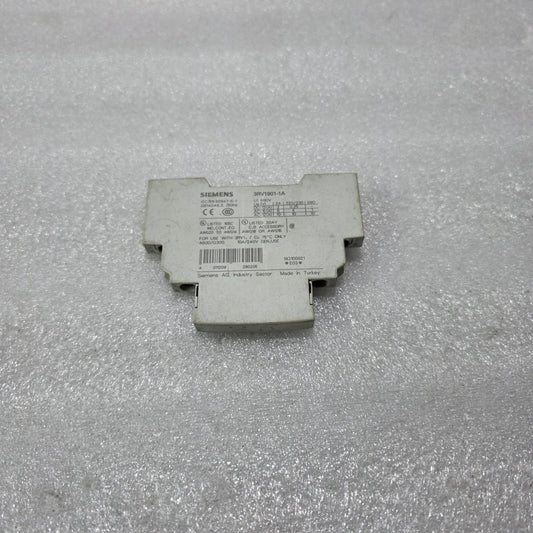SIEMENS 3RV1901-1A AUXILIARY CONTACT BLOCK FOR 3RV1 SERIES 690V IEC60947-5-1