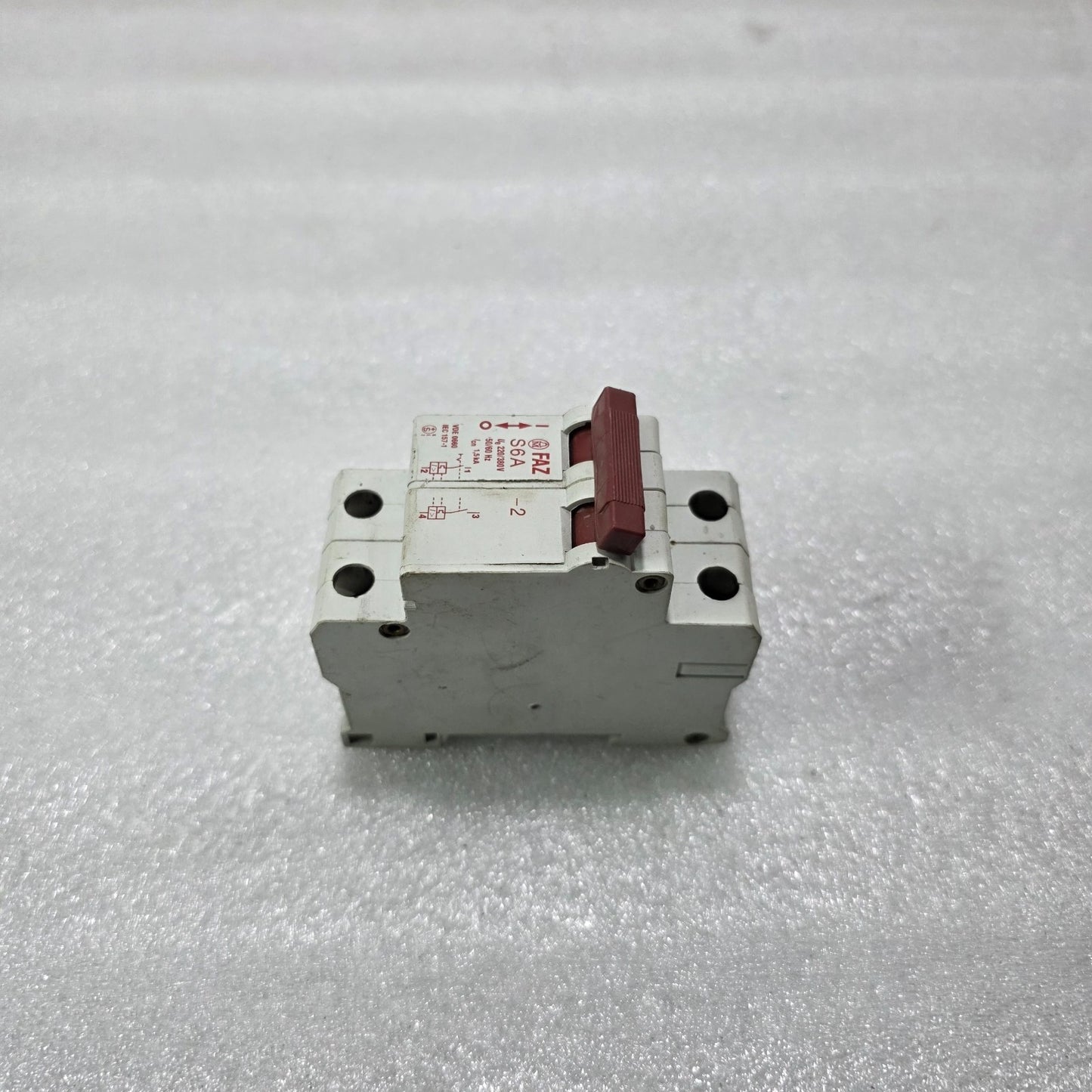 MOELLER FAZ S6A 2P 6A TYPE S 220/380V 1.5KA MCB MINIATURE CIRCUIT BREAKER