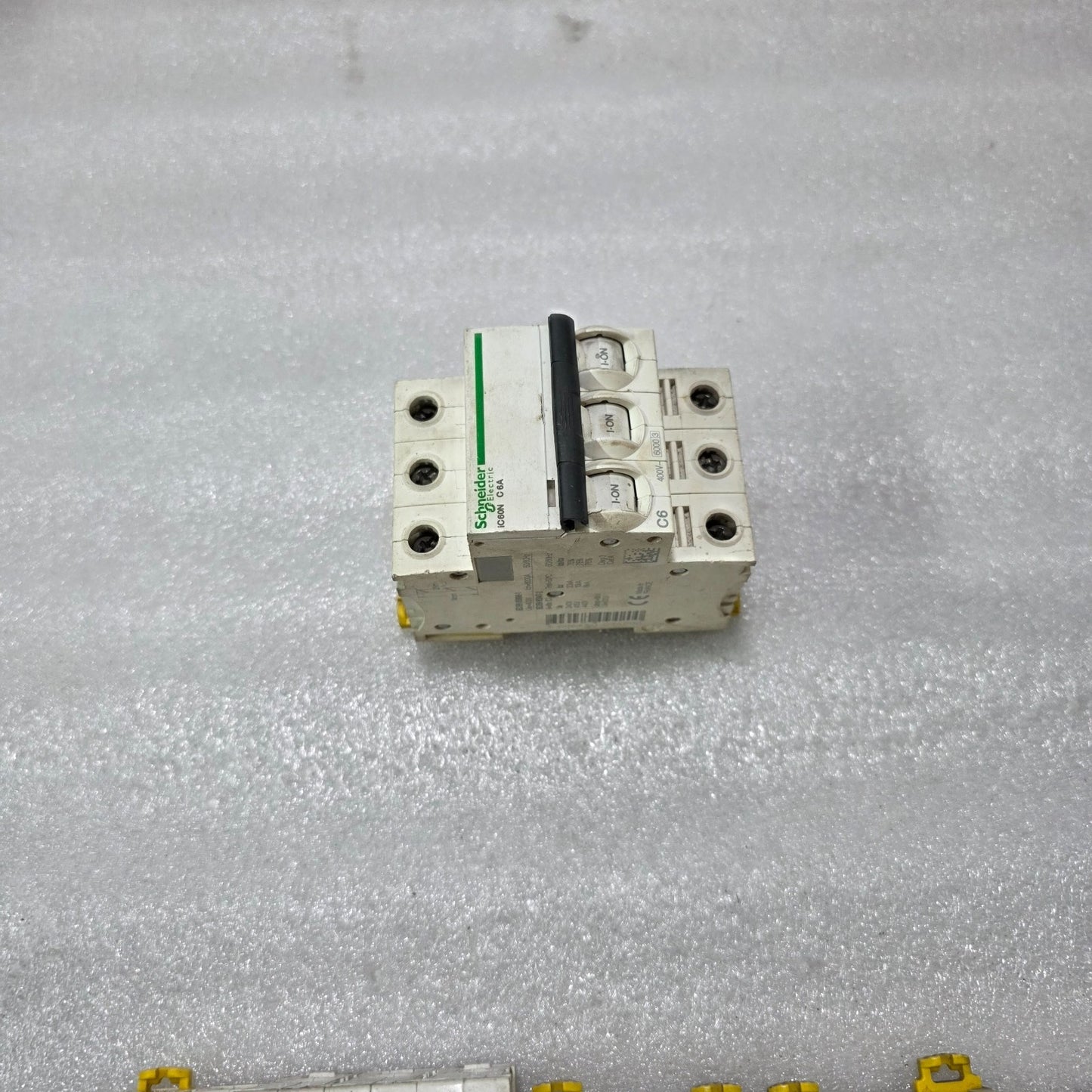 S ELECTRIC IC60N C6A 3P TRIPLE POLE 6A MINIATURE CIRCUIT BREAKER MCB 400V 6KA