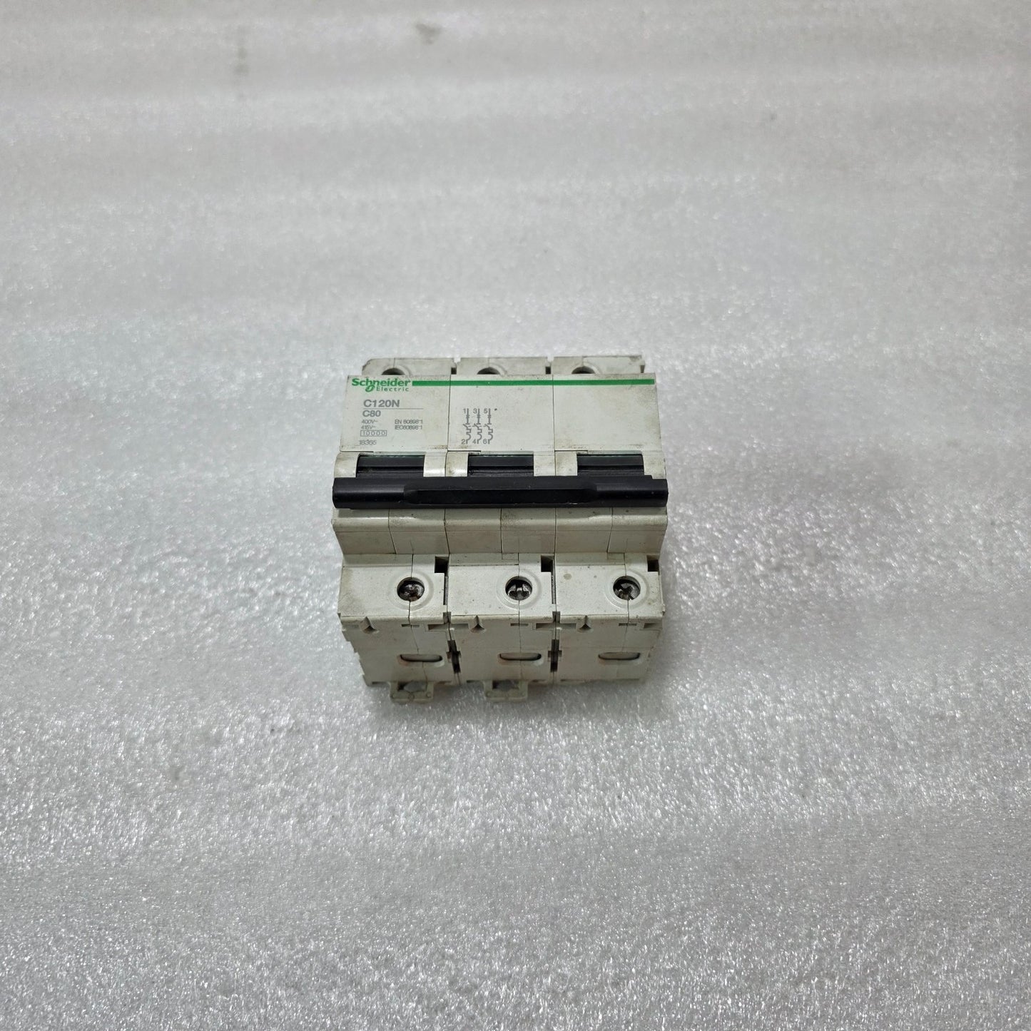 S ELECTRIC C120N C80 3P TRIPLE POLE 80A MINIATURE CIRCUIT BREAKER MCB 400V 10KA