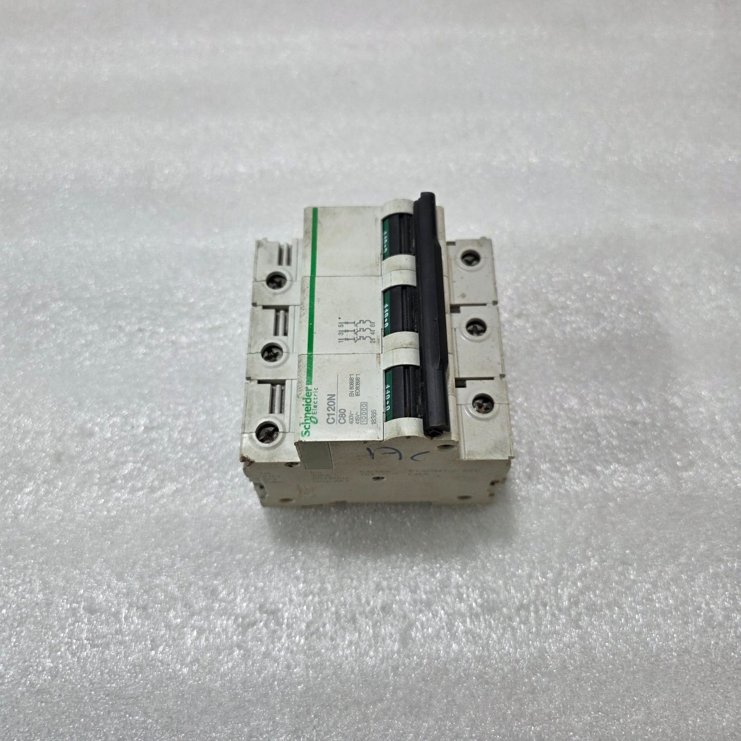 S ELECTRIC C120N C80 3P TRIPLE POLE 80A MINIATURE CIRCUIT BREAKER MCB 400V 10KA