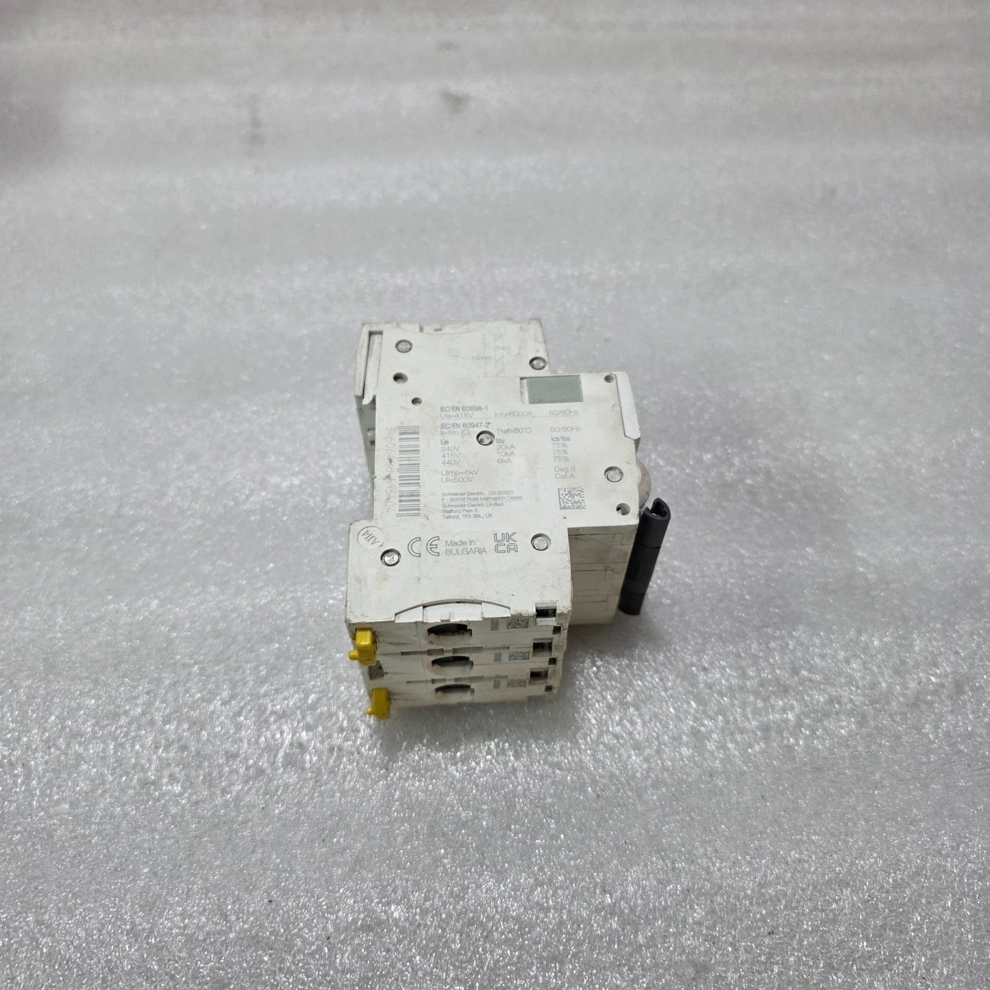 S ELECTRIC IC60N C10A 3P TRIPLE POLE 10A MINIATURE CIRCUIT BREAKER MCB 415V 6KA