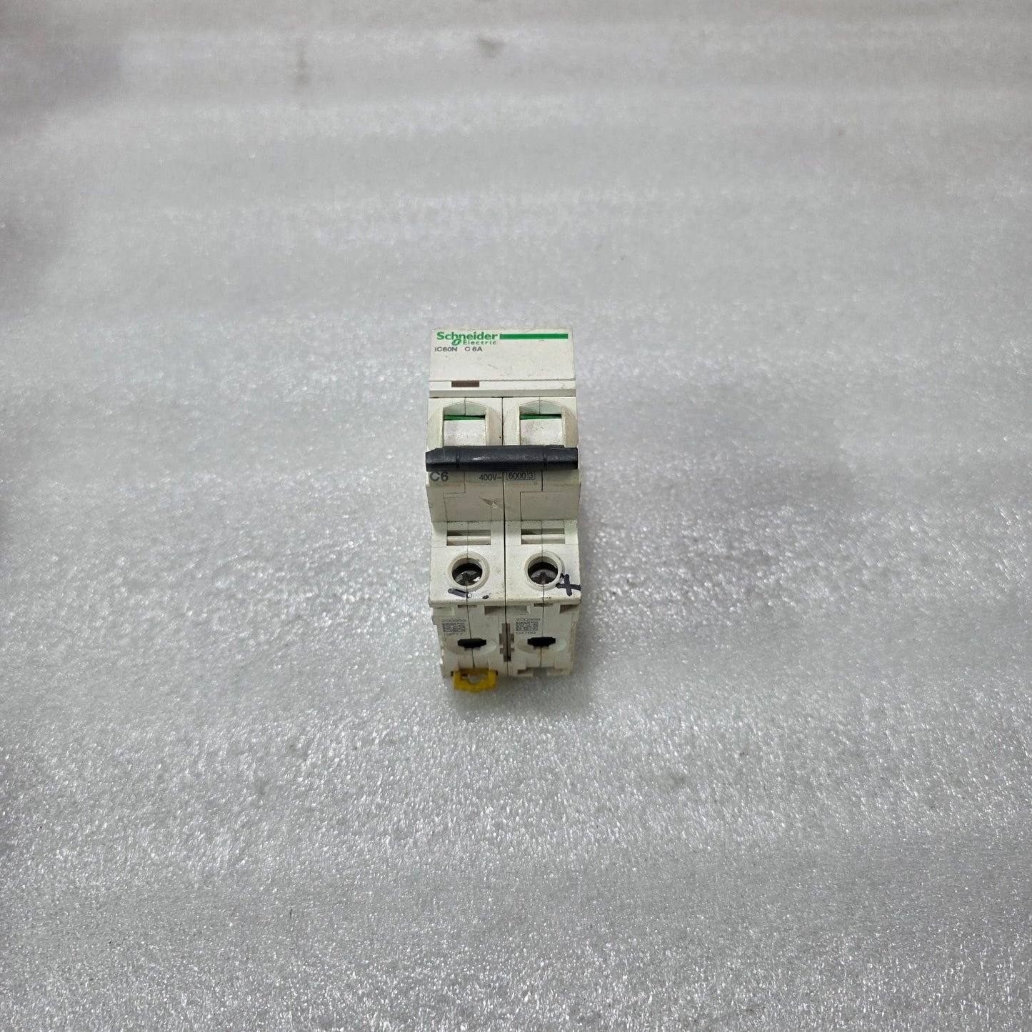 S ELECTRIC IC60N C6A 2P DOUBLE POLE 6A MINIATURE CIRCUIT BREAKER MCB 400V 6KA