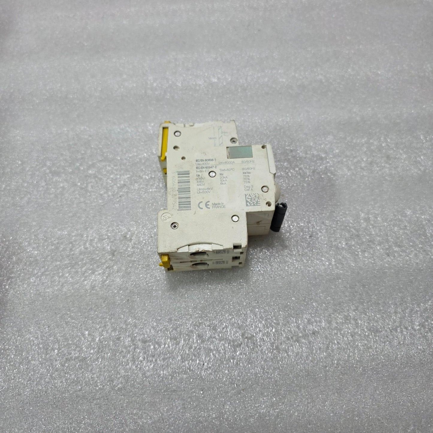 S ELECTRIC IC60N C6A 2P DOUBLE POLE 6A MINIATURE CIRCUIT BREAKER MCB 400V 6KA