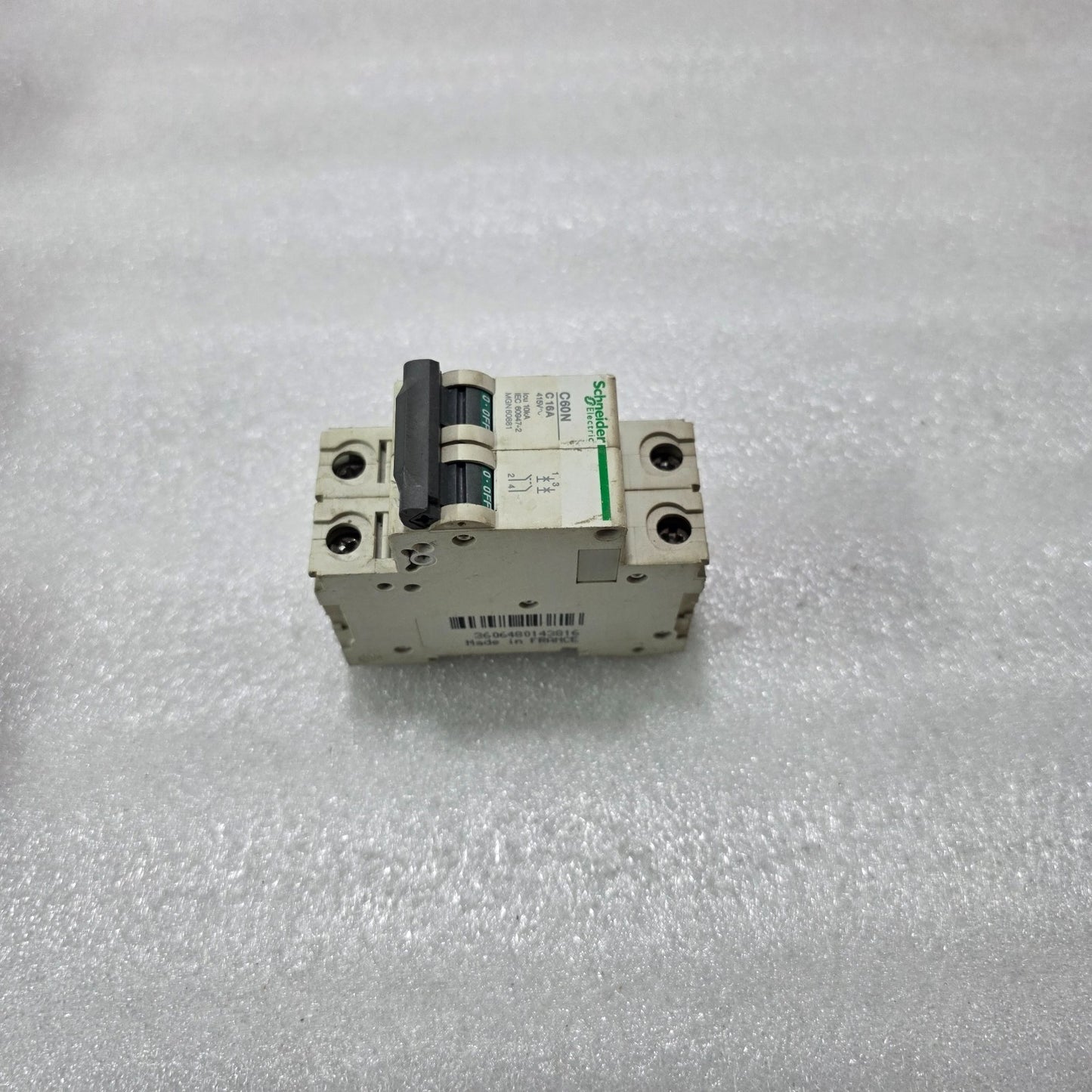 S ELECTRIC C60N C16A 2P DOUBLE POLE 16A MINIATURE CIRCUIT BREAKER MCB 415V 10KA