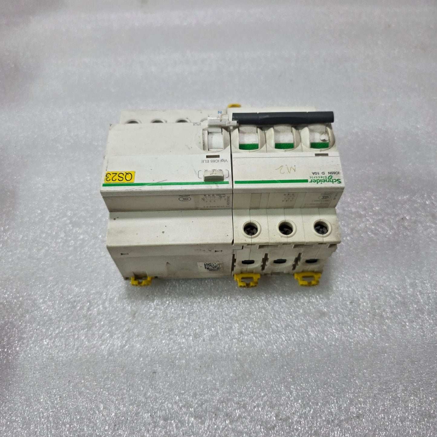 S ELECTRIC IC65N + VIGI IC65 ELE 3P+N 10A TYPE D 400V 6KA MCB RCD COMBINED UNIT