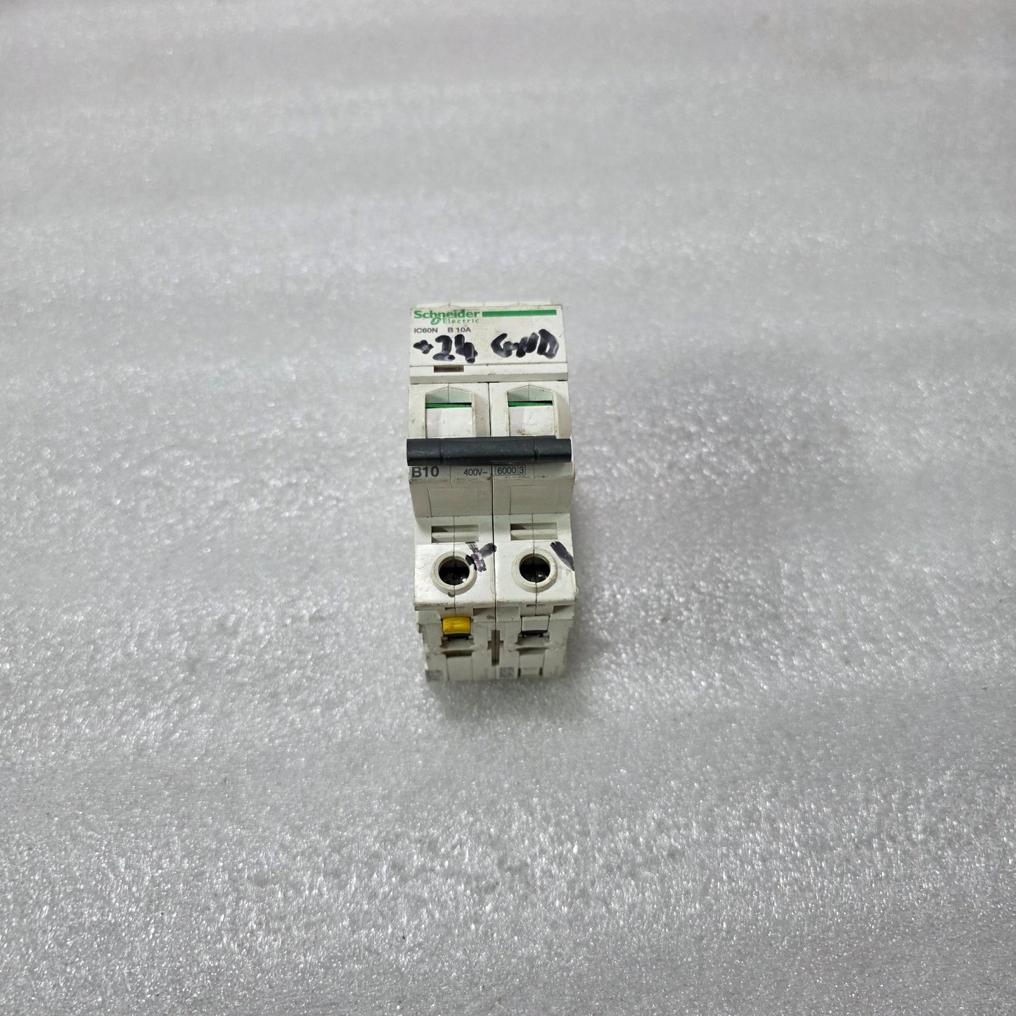 S ELECTRIC IC60N B10A 2P DOUBLE POLE 10A MINIATURE CIRCUIT BREAKER MCB 400V 6KA