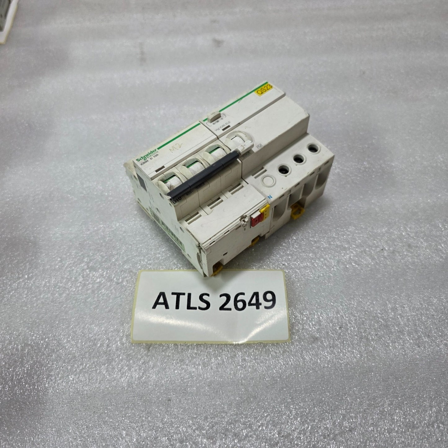 S ELECTRIC IC65N + VIGI IC65 ELE 3P+N 10A TYPE D 400V 6KA MCB RCD COMBINED UNIT