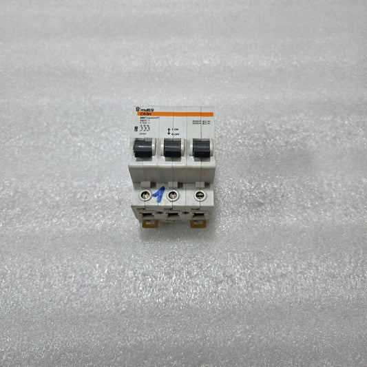 MERLIN GERIN MULTI9 C63H U50A 3P TRIPLE POLE 50A MINIATURE CIRCUIT BREAKER MCB 3