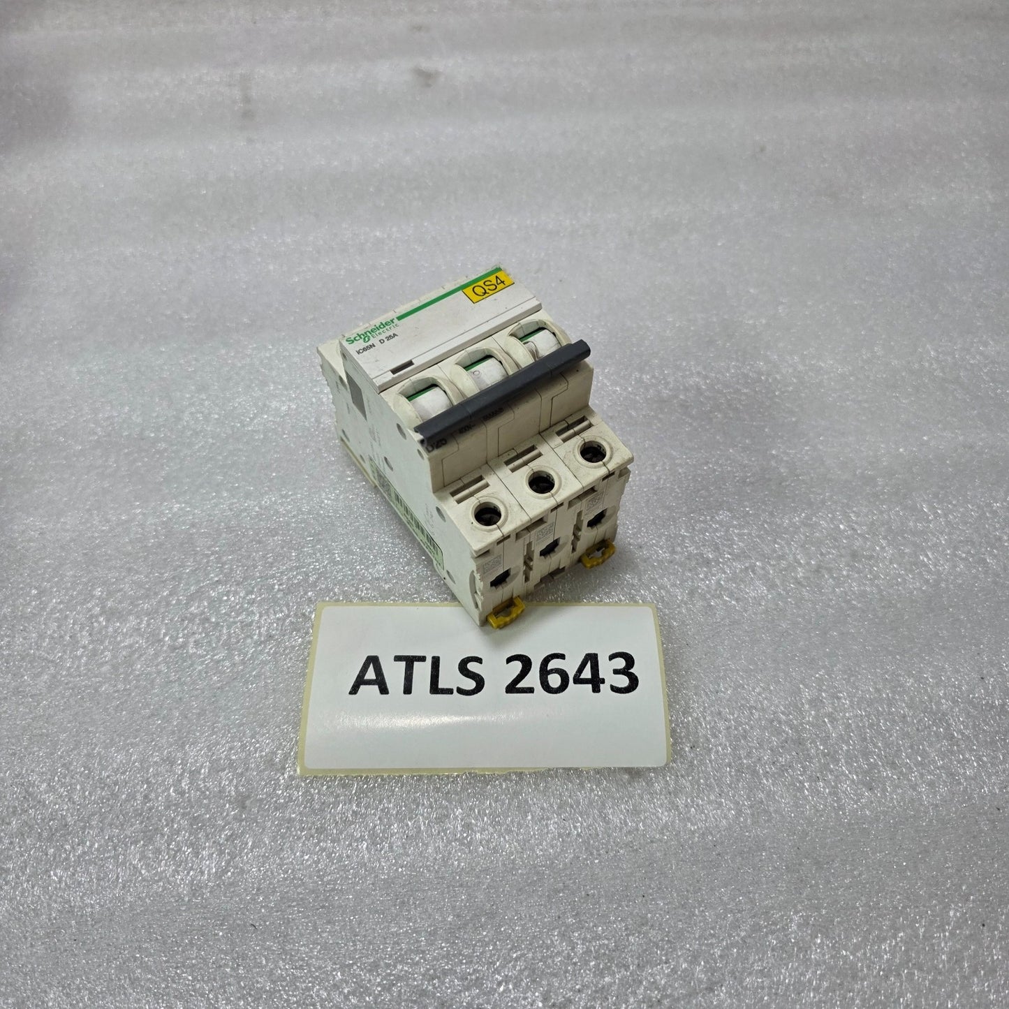 S ELECTRIC IC65N D25A 3P TRIPLE POLE 25A MINIATURE CIRCUIT BREAKER MCB 400V 6KA