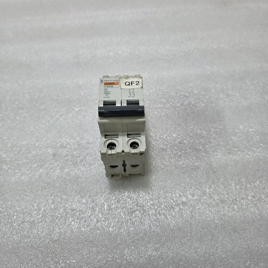 MERLIN GERIN MULTI9 C60N C6 2P DOUBLE POLE 6A MINIATURE CIRCUIT BREAKER MCB 400V