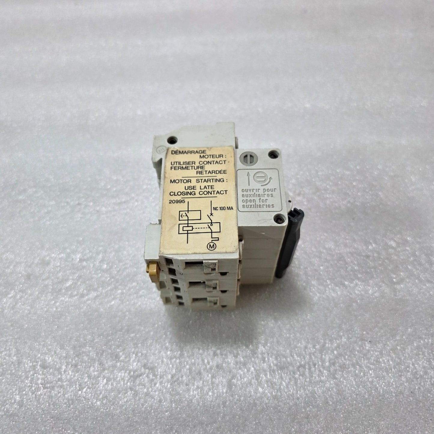 MERLIN GERIN MULTI9 C63L-MA 3P TRIPLE POLE 63A MAGNETIC MOTOR PROTECTION MCB 380