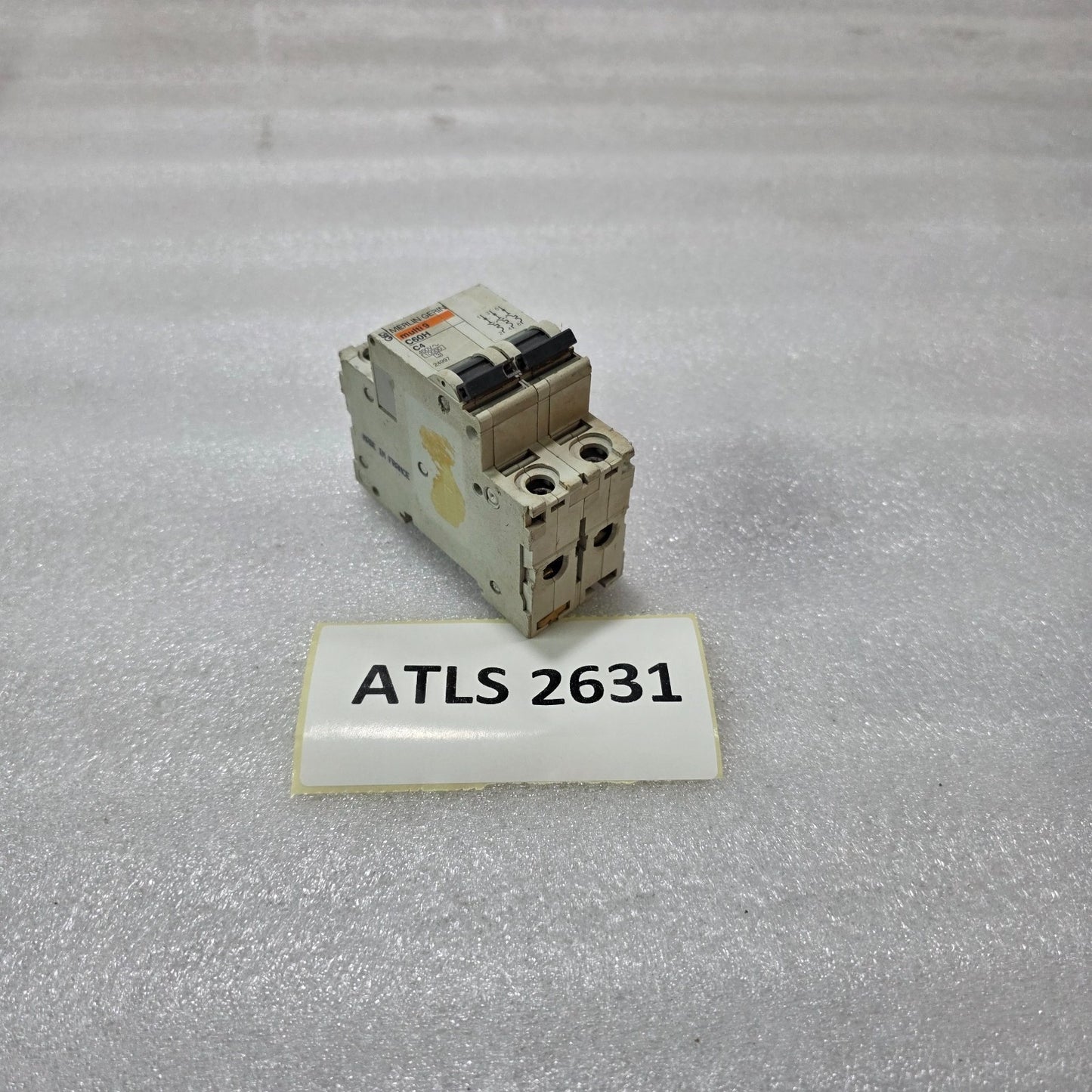 MERLIN GERIN MULTI9 C60H C4 2P DOUBLE POLE 4A MINIATURE CIRCUIT BREAKER MCB 400V