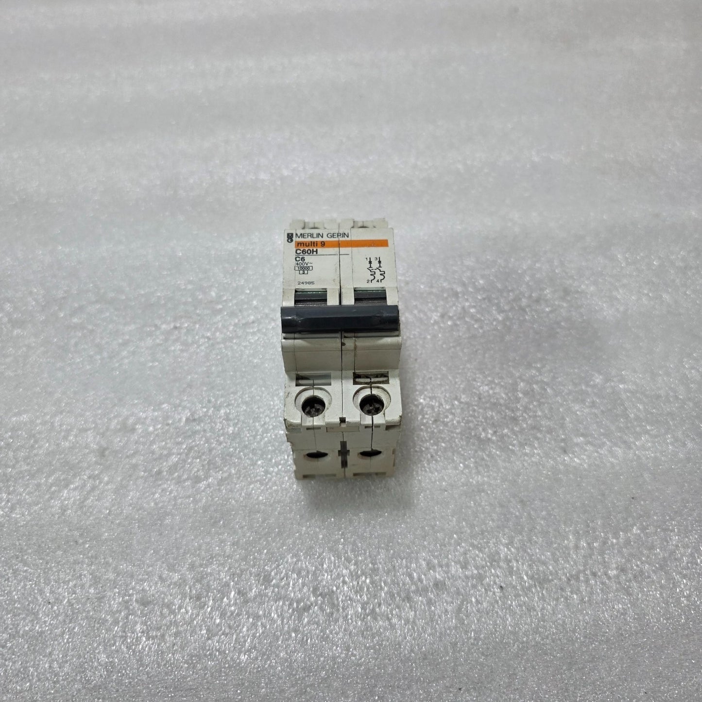MERLIN GERIN MULTI9 C60H C6 2P DOUBLE POLE 6A MINIATURE CIRCUIT BREAKER MCB 400V