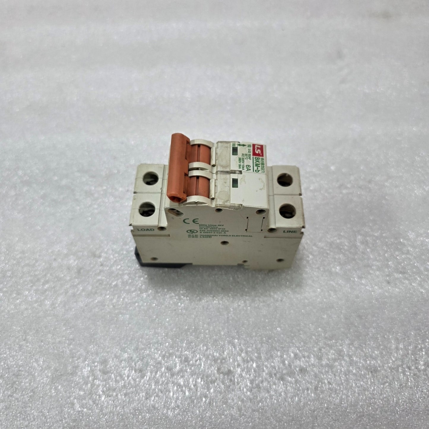 LS ELECTRIC BKM-B 2P 6A 380V 10KA MCB CIRCUIT BREAKER