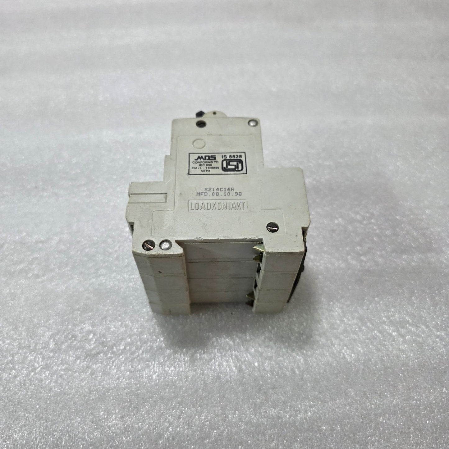 LOADKONTAKT C-16 MDS 4P FOUR POLE 16A MINIATURE CIRCUIT BREAKER MCB 240/415V 10K