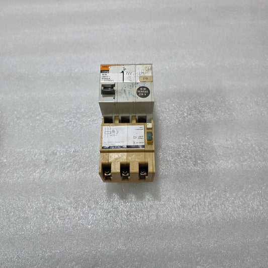 MERLIN GERIN COMPACT C63120 3P 10A MCB WITH BLOC VIGI F32 30MA RCD BLOCK 380V 6K