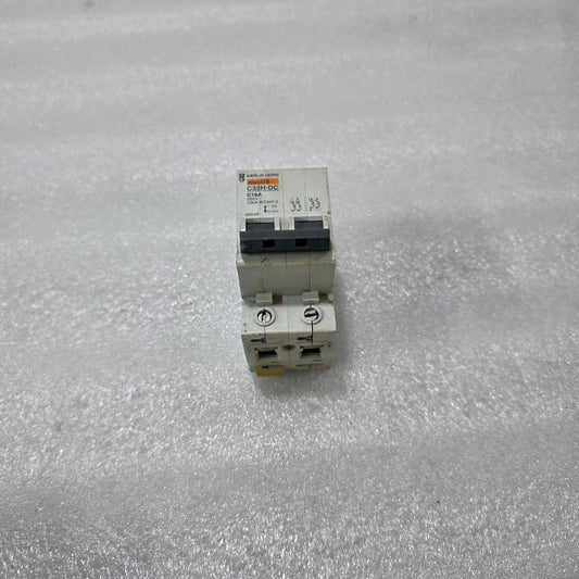 MERLIN GERIN MULTI9 C32H-DC C16A 2P DC CIRCUIT BREAKER 250VDC 10KA